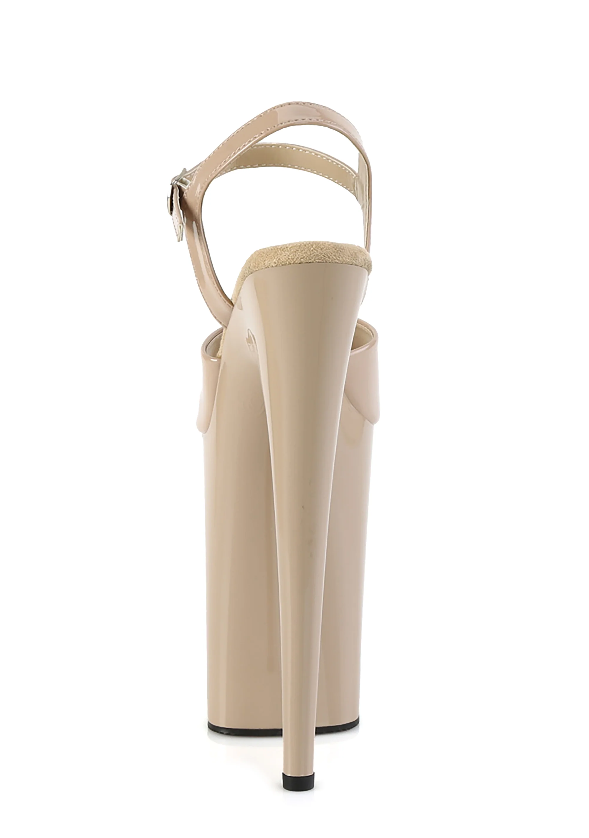 Infinity-909 Platform Ankle Strap Sandals-Nude - Image 4
