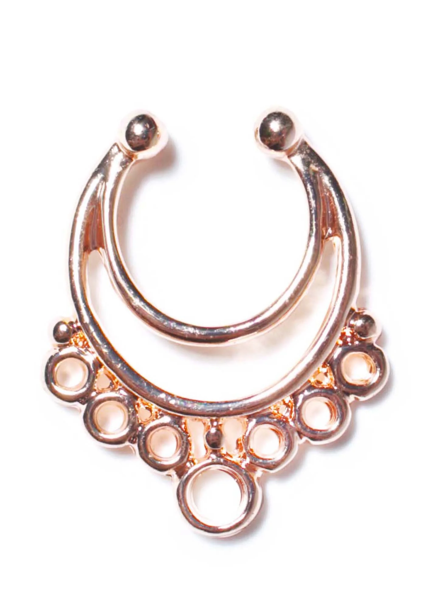 Inner Goddess Septum Clip - Gold - Image 2