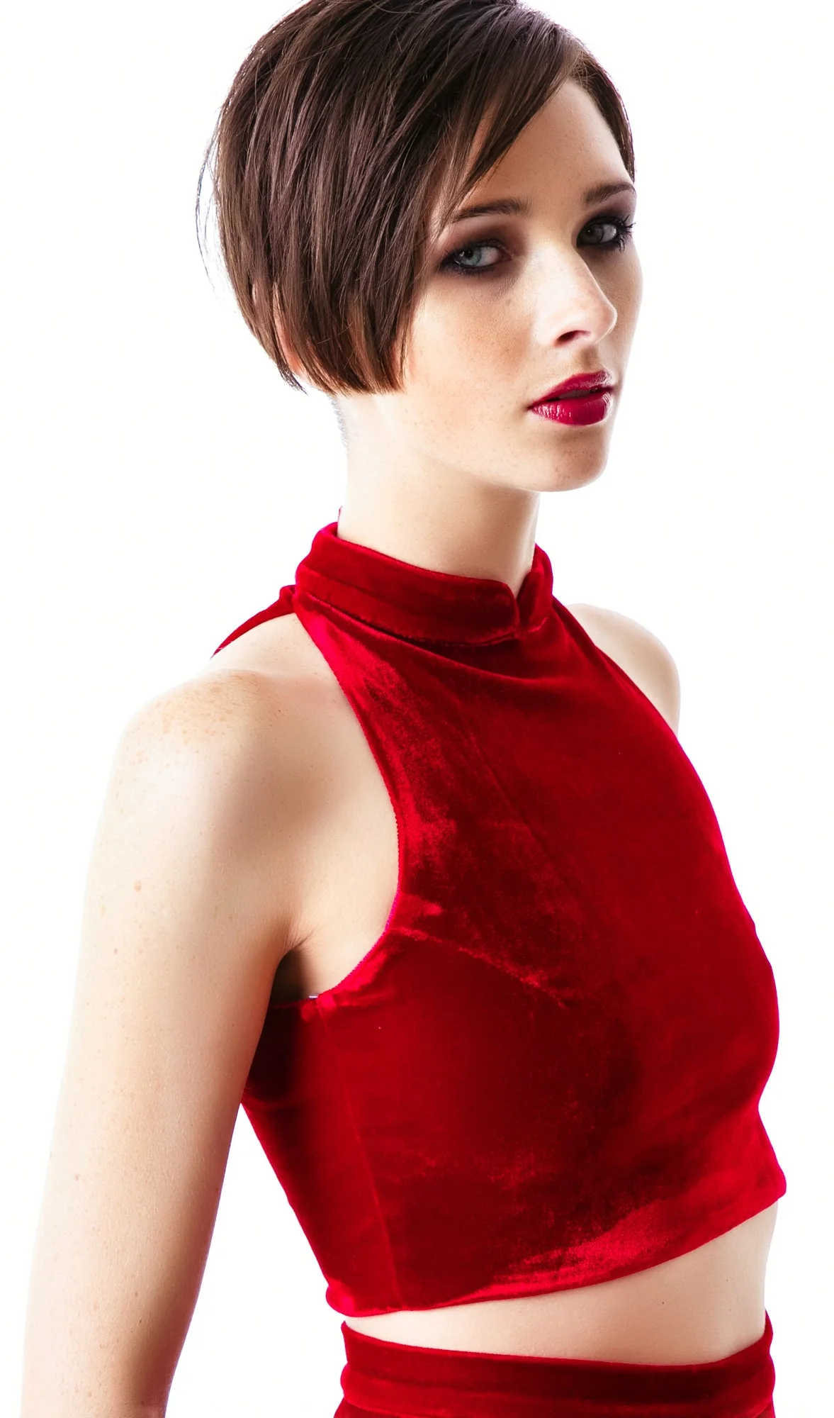 Innocent Crop Top - Red - Image 6