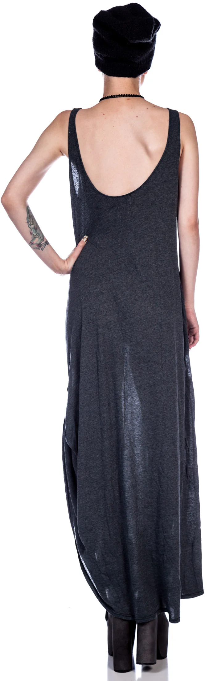 Inside Out Grunge Maxi Dress - Image 6