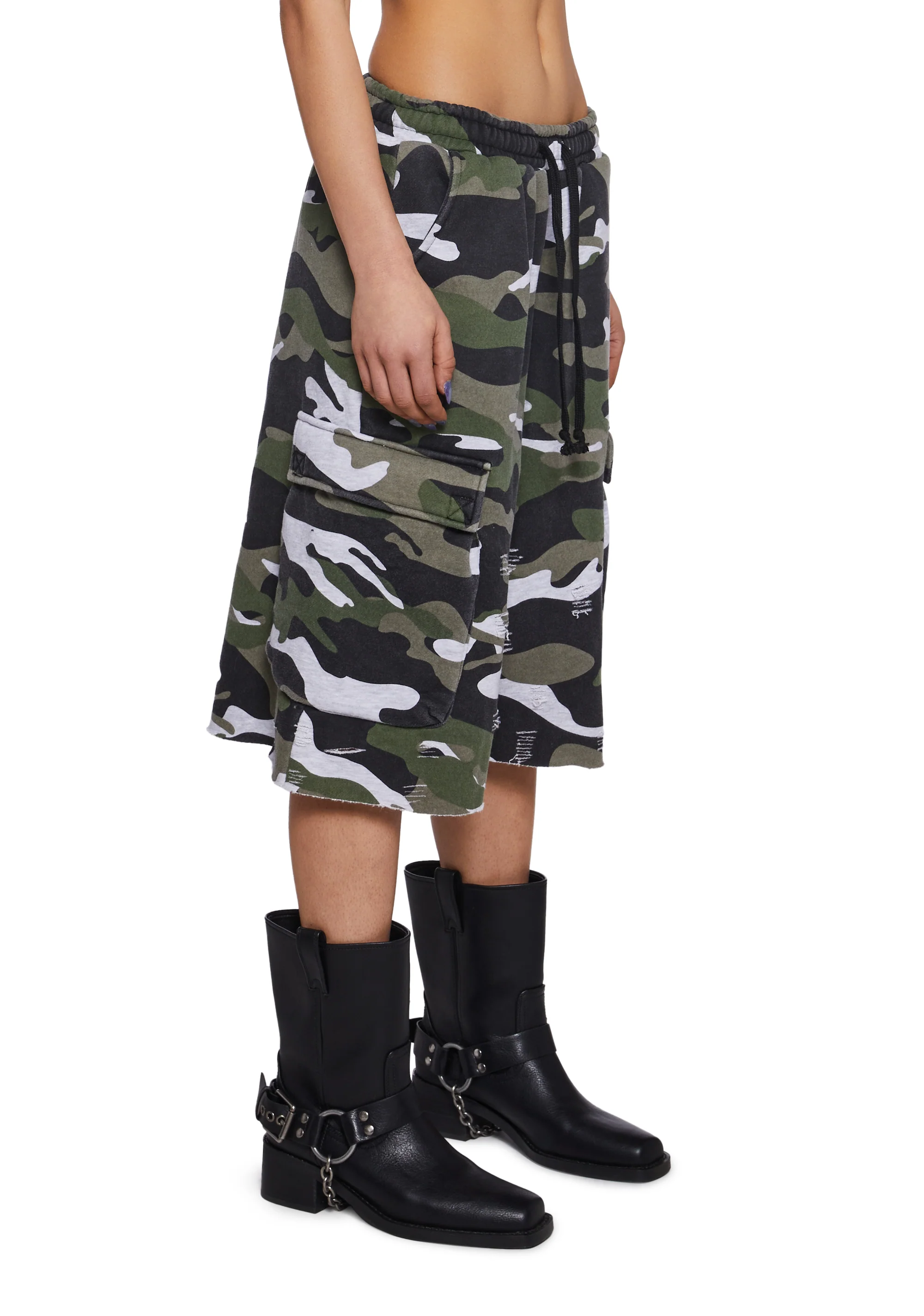 Instant Message Fleece Shorts - Image 3