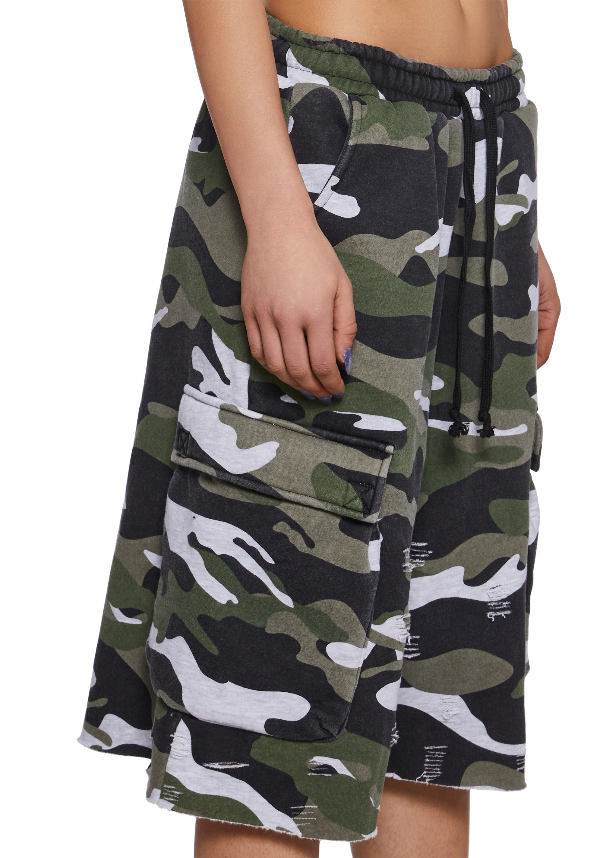 Instant Message Fleece Shorts - Image 5