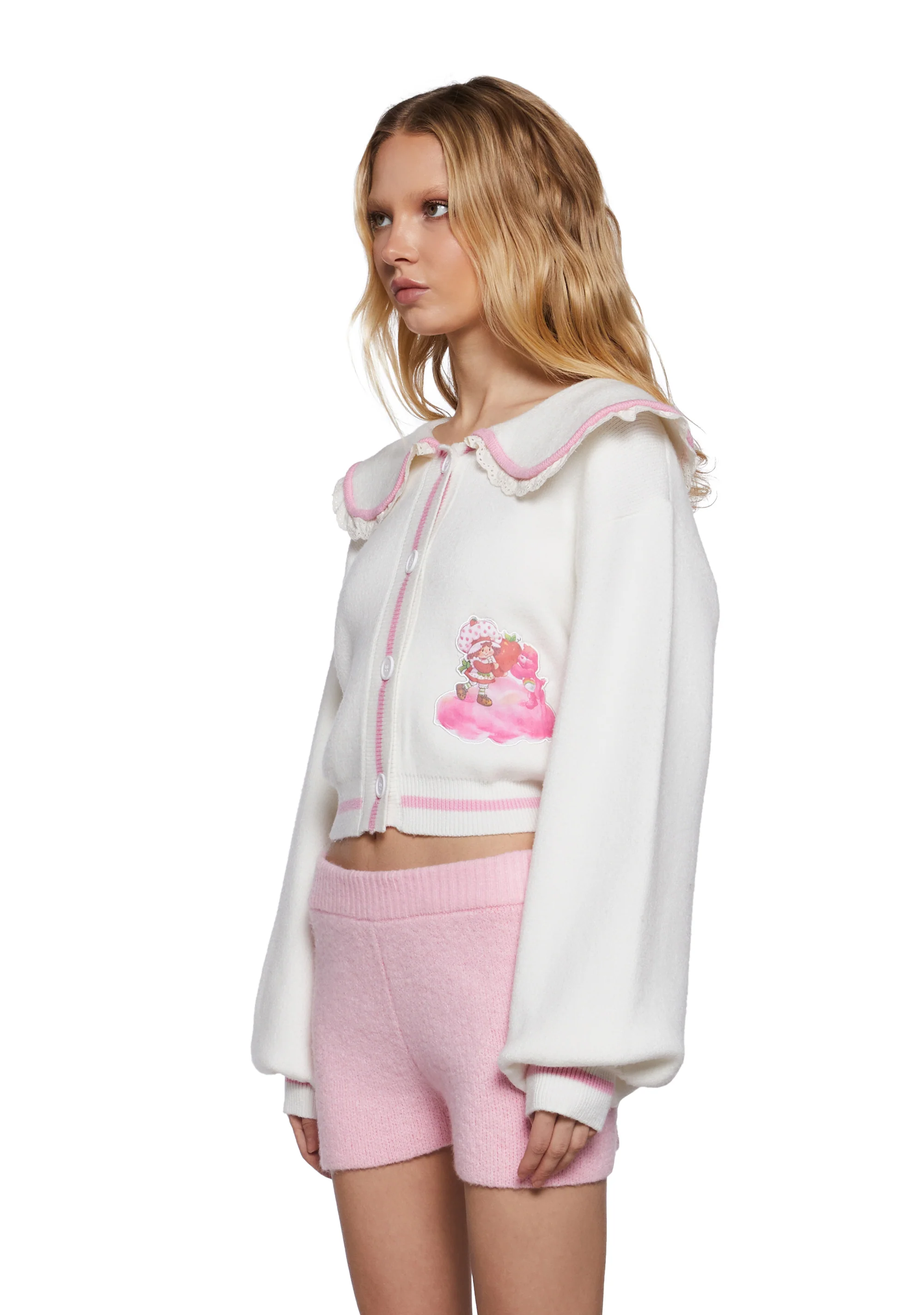 Berry Companions Knit Cardigan - Image 3