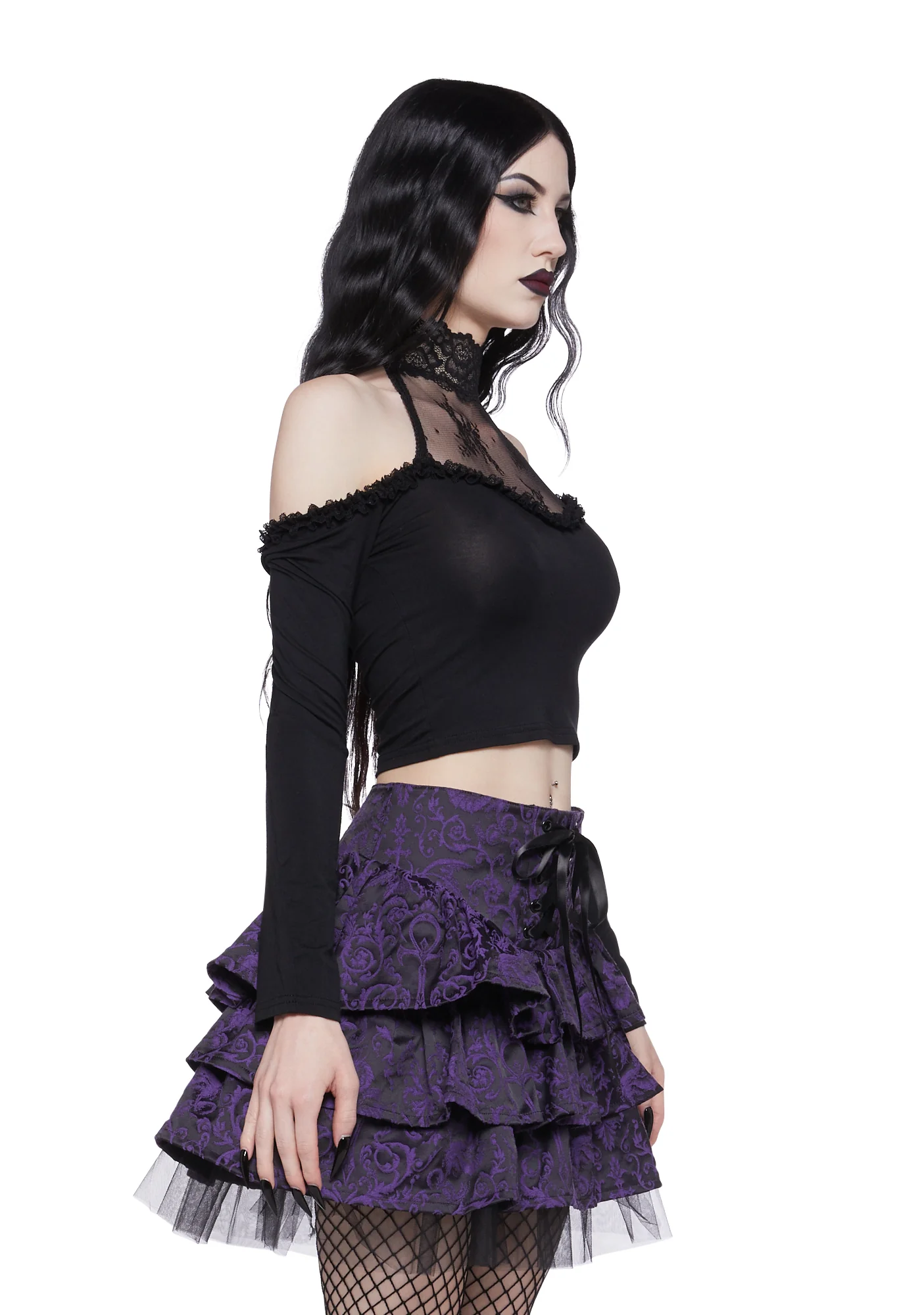 Intense Stares Long Sleeve Top - Image 3
