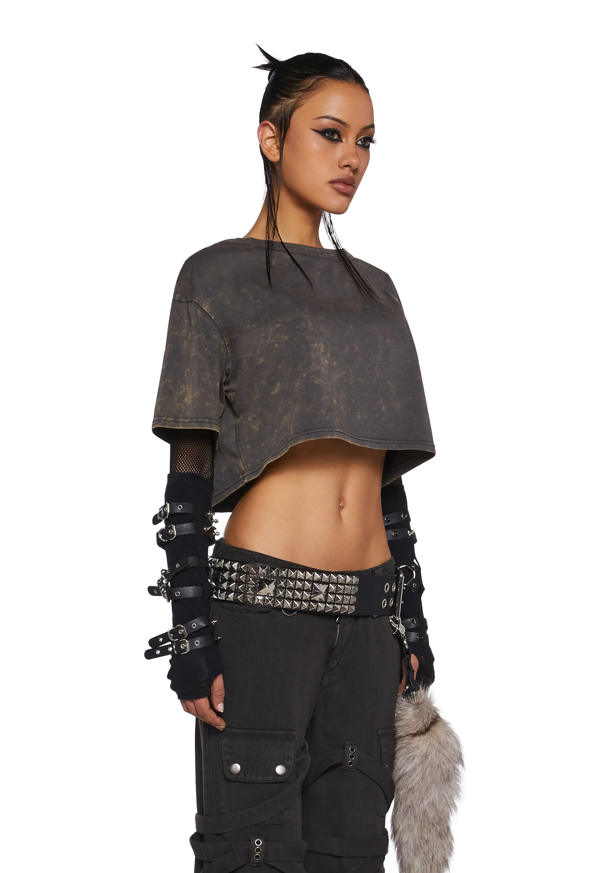 Internal Chaos Crop Top - Image 3