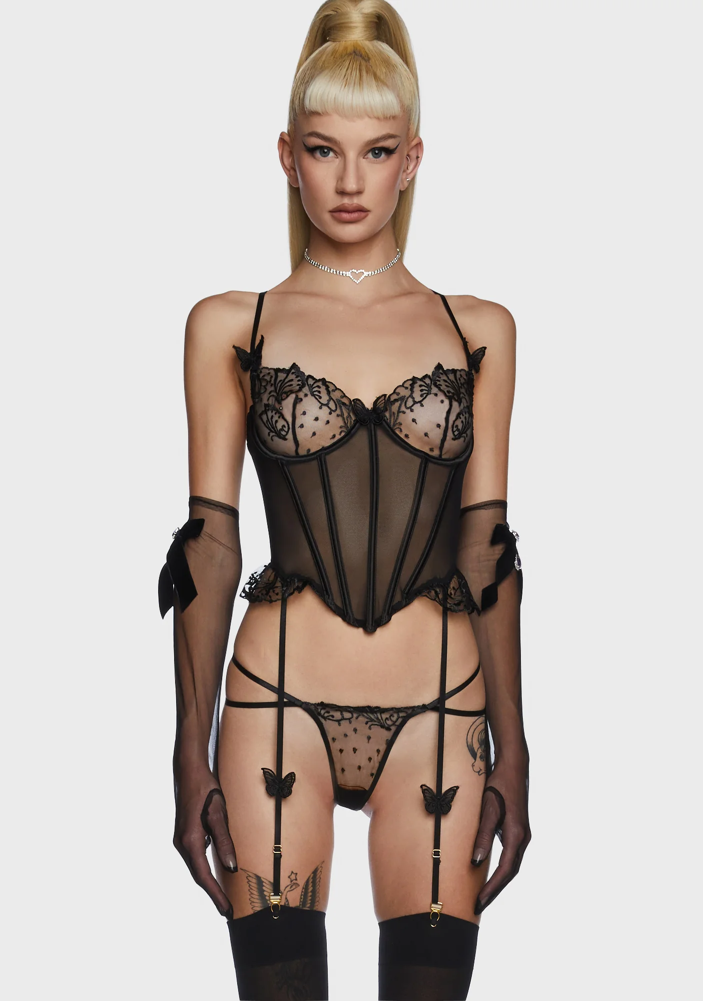 Intimate Nature Mesh Gloves - Image 2