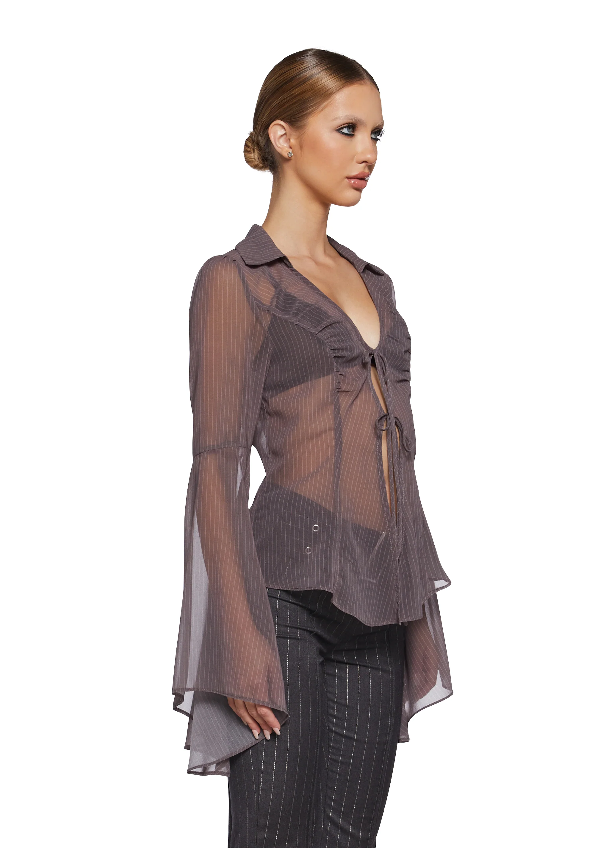 Intrigue Overdue Long Sleeve Top - Image 3