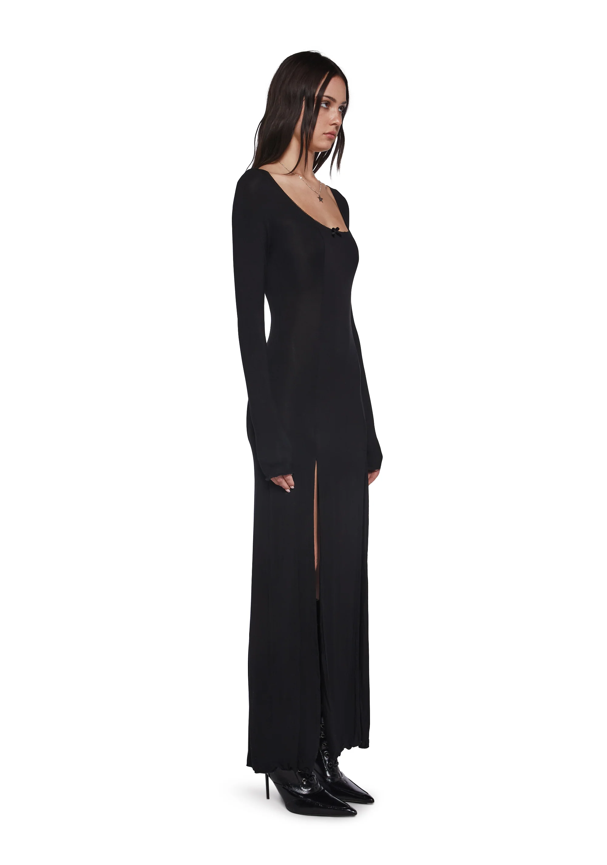 Invoke The Spirits Bodycon Maxi Dress - Image 3