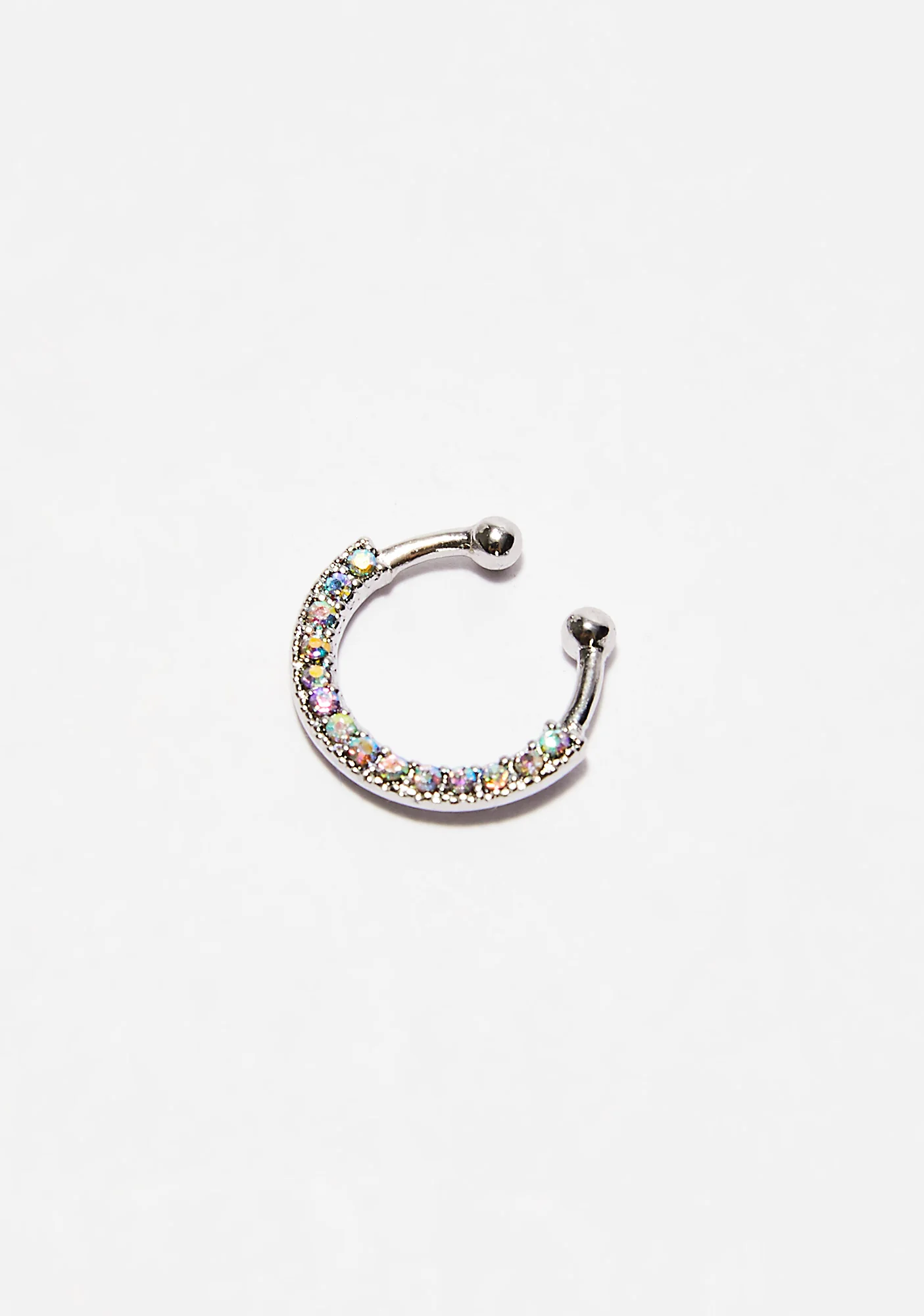 Iridescent Look This Way Septum Ring - Image 2