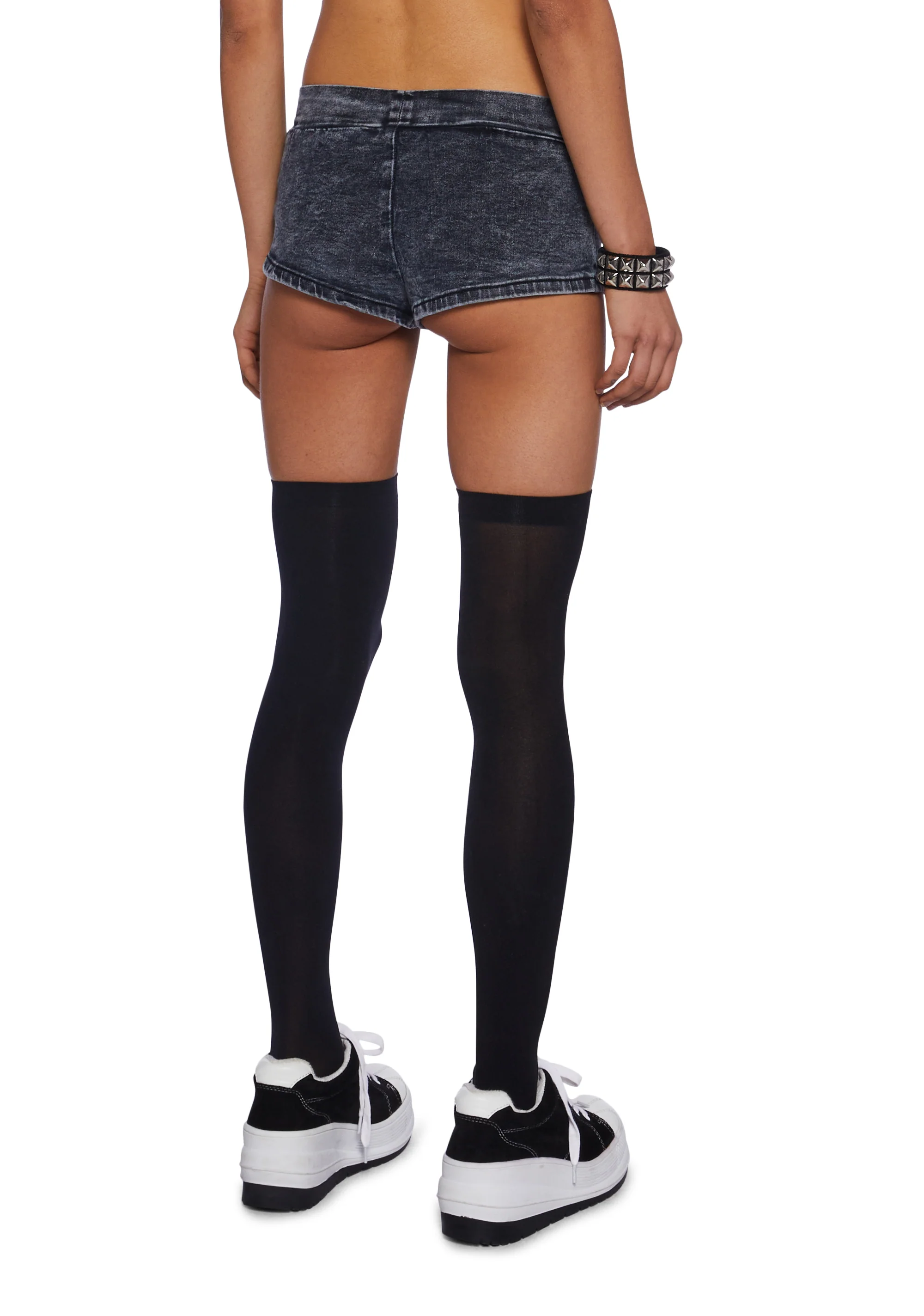 It Ain’t Me Micro Shorts - Black - Image 4