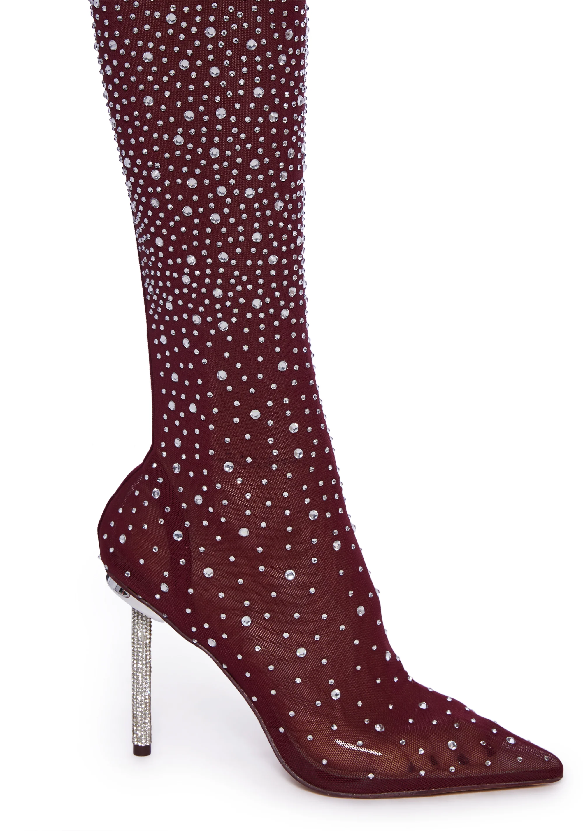 It Girl Sock Heeled Boots - Image 3
