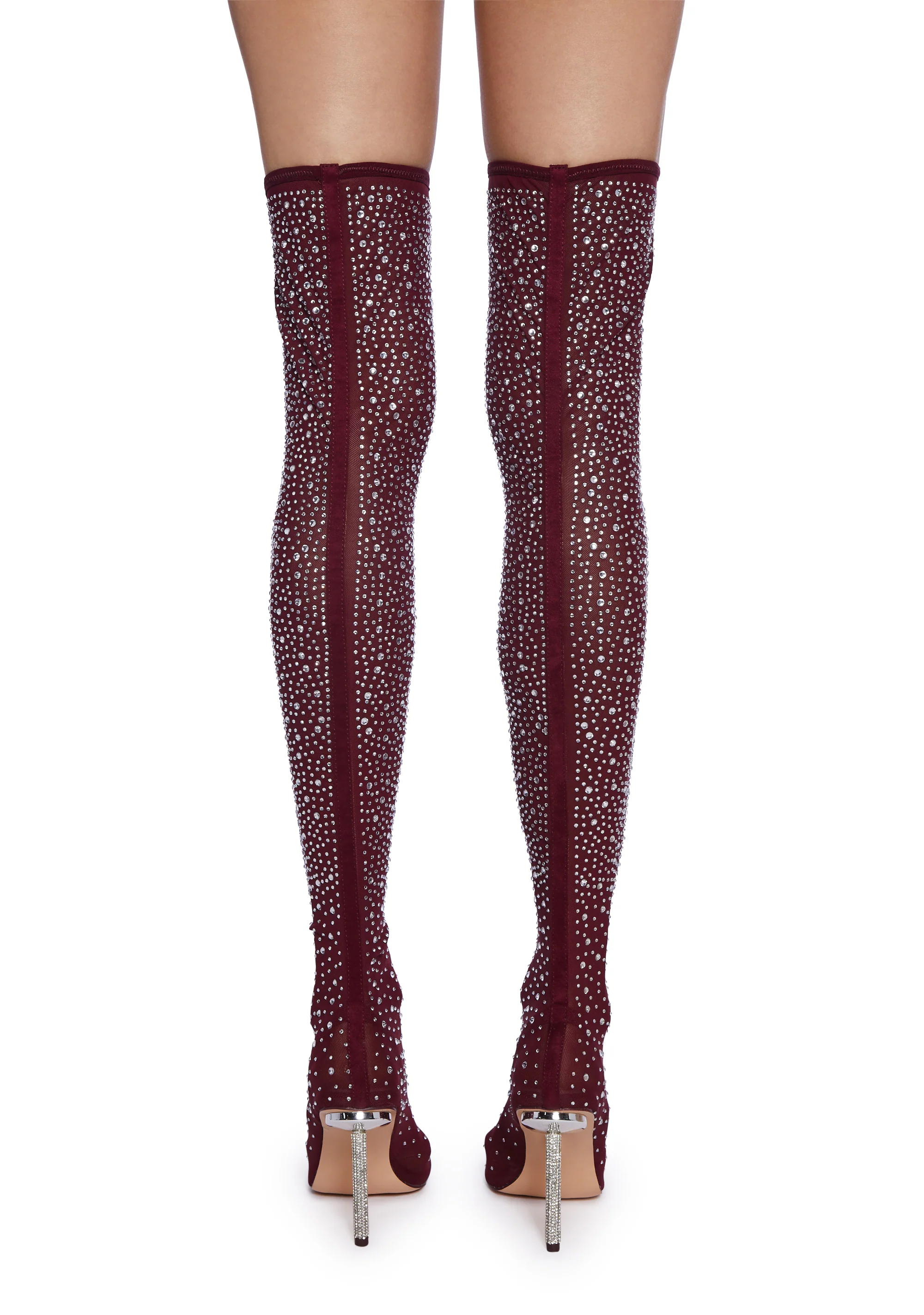 It Girl Sock Heeled Boots - Image 4
