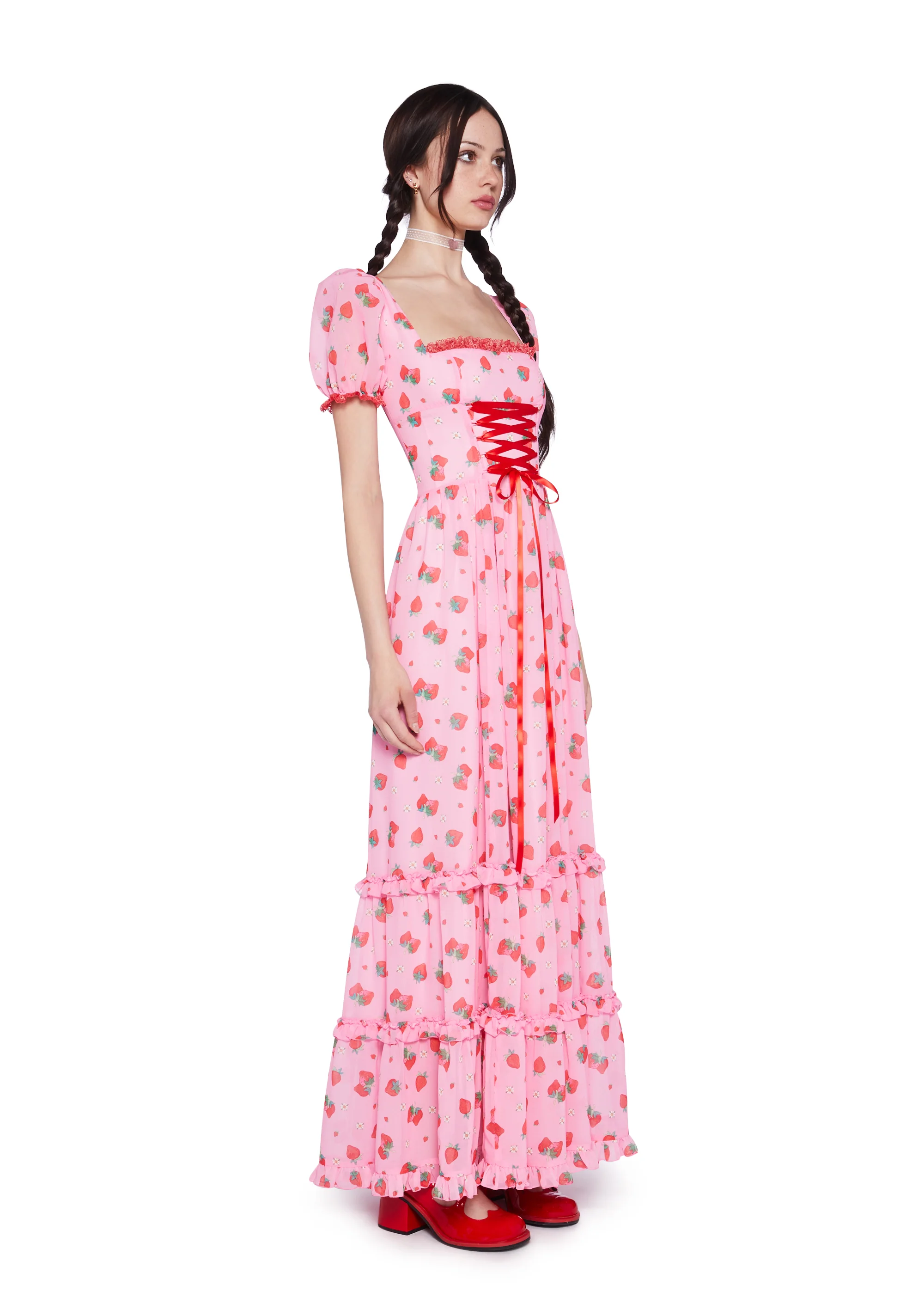 It’s A Berry World Maxi Dress - Image 4