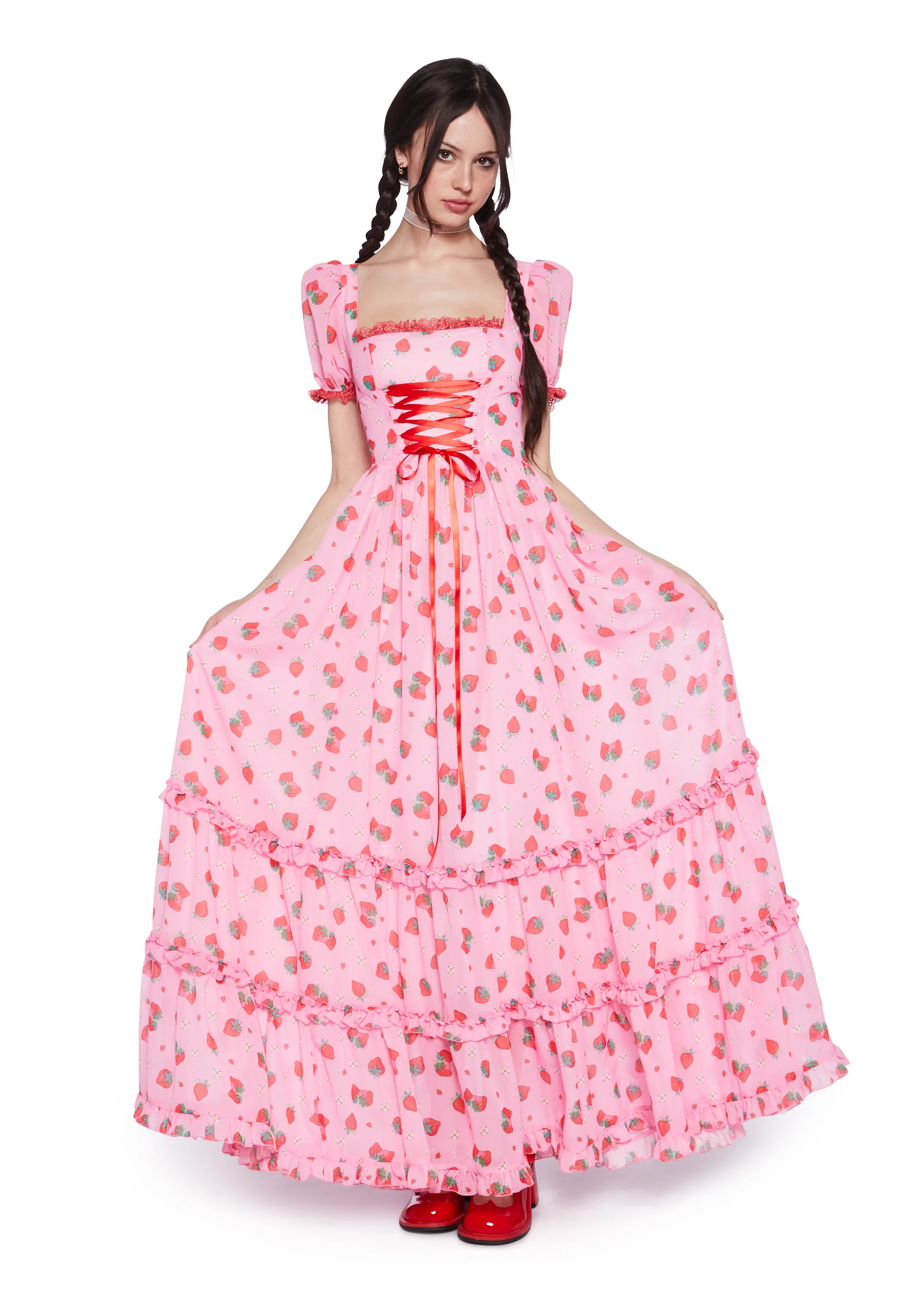 It’s A Berry World Maxi Dress - Image 6