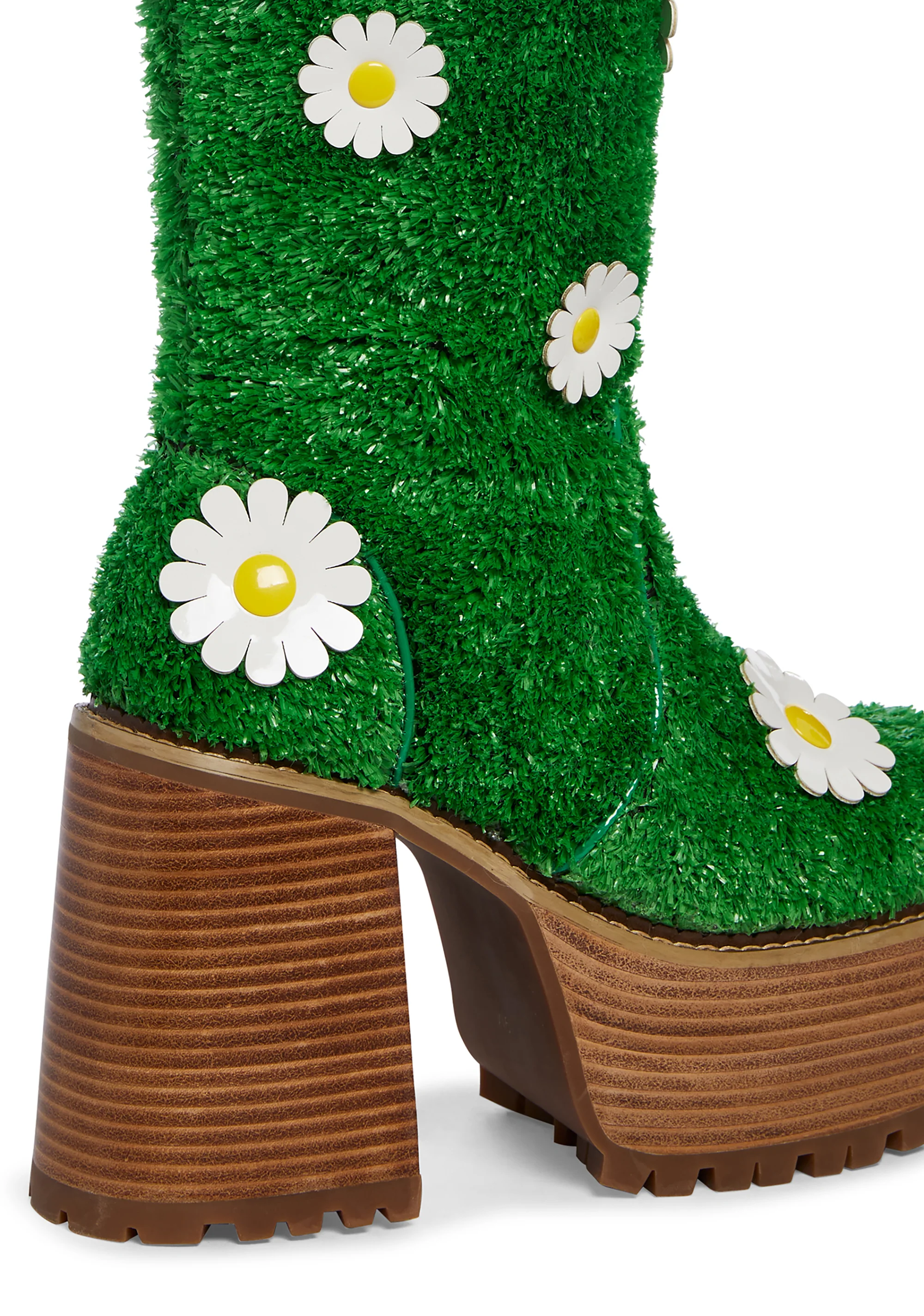 It’s Always Greener Platform Boots - Image 2