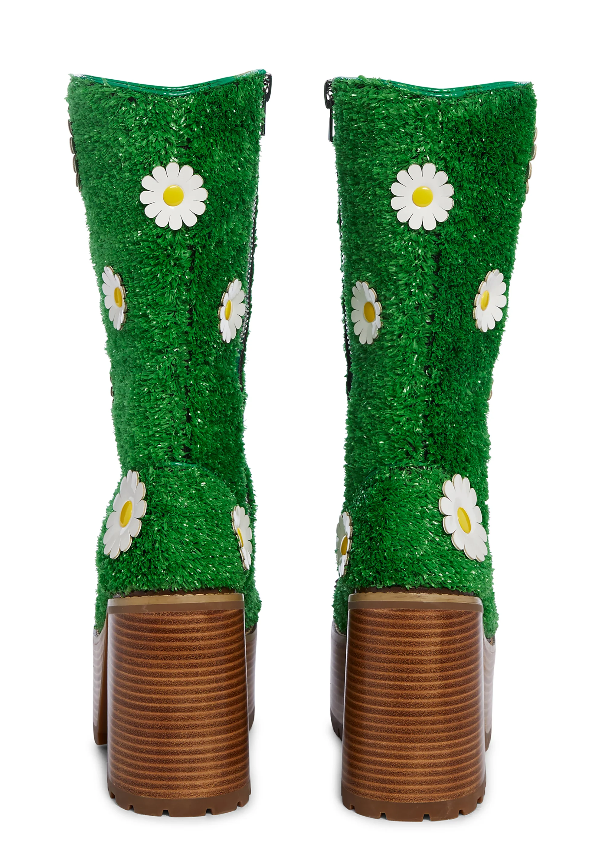It’s Always Greener Platform Boots - Image 4