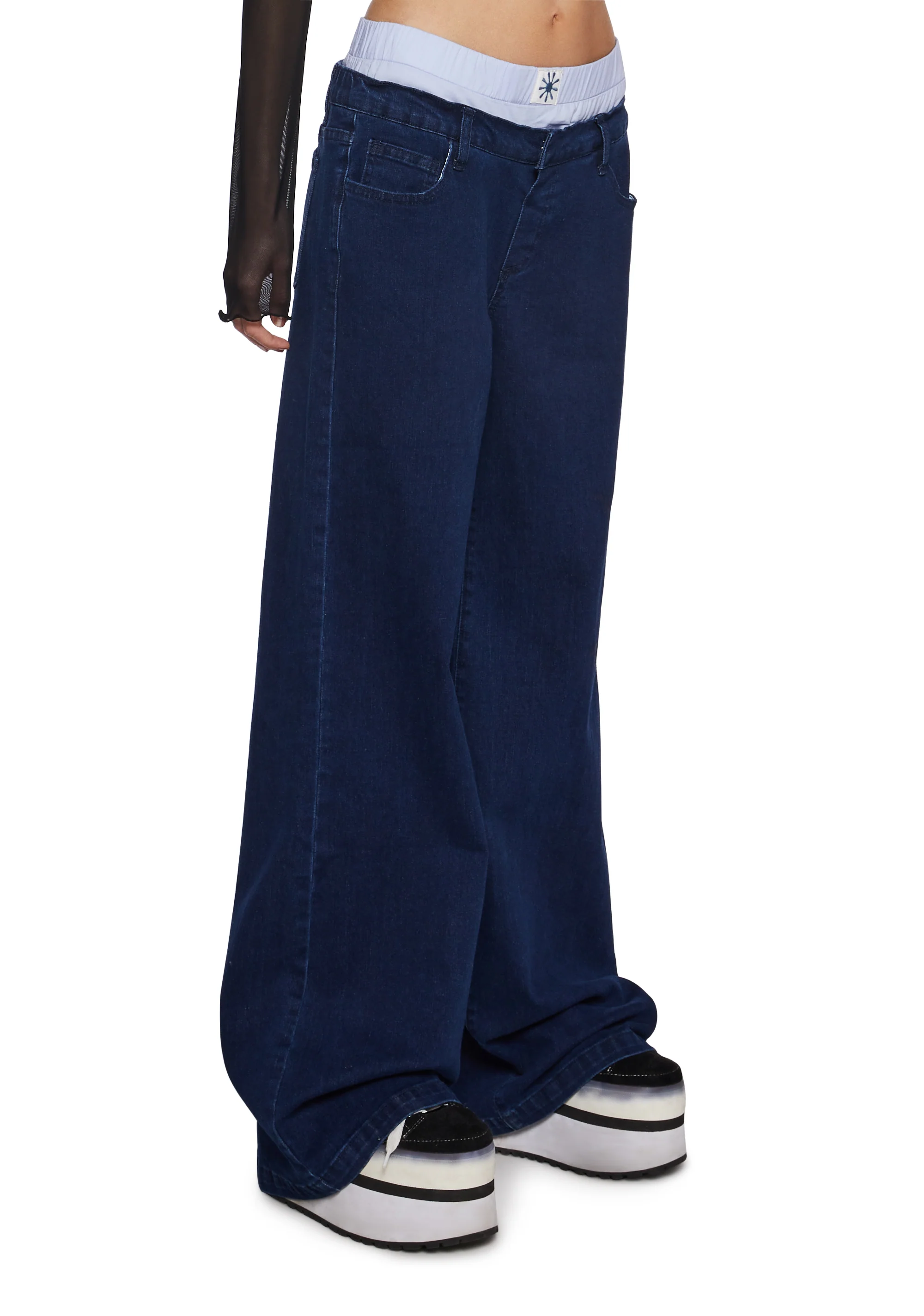 It’s So Over Boxer Wide Leg Jeans - Image 3