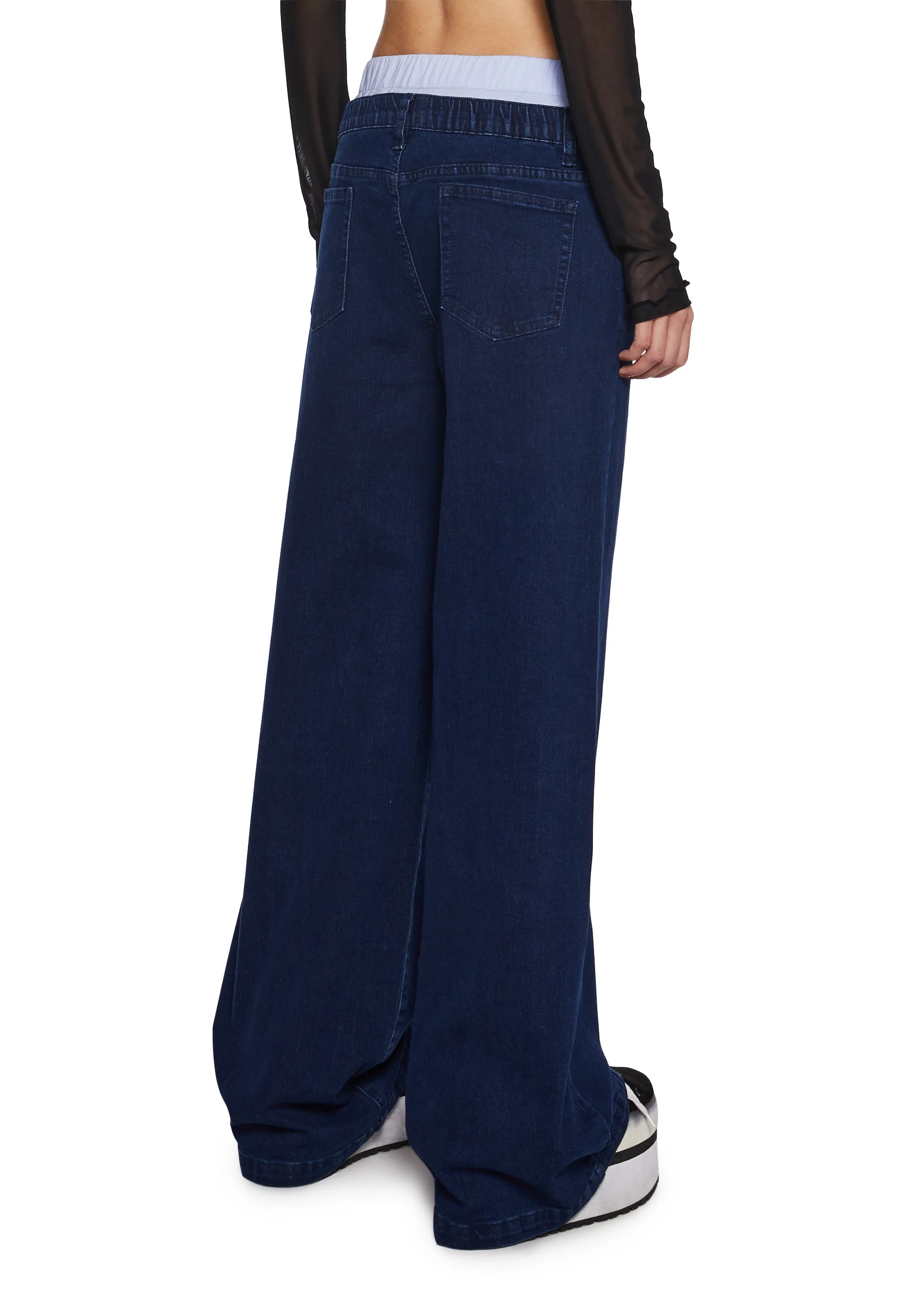 It’s So Over Boxer Wide Leg Jeans - Image 4