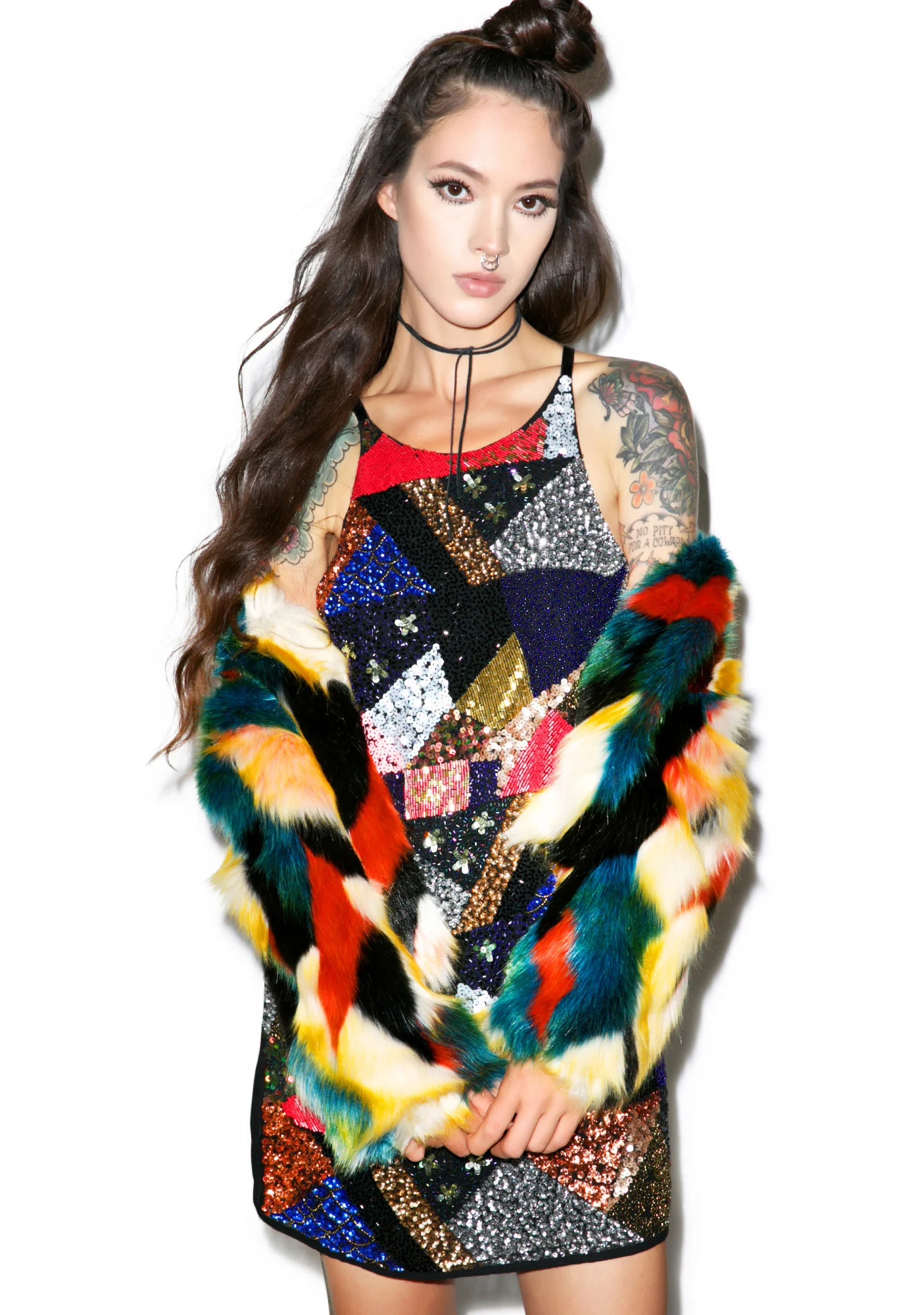 It's A Party Sequin Dress - Image 4