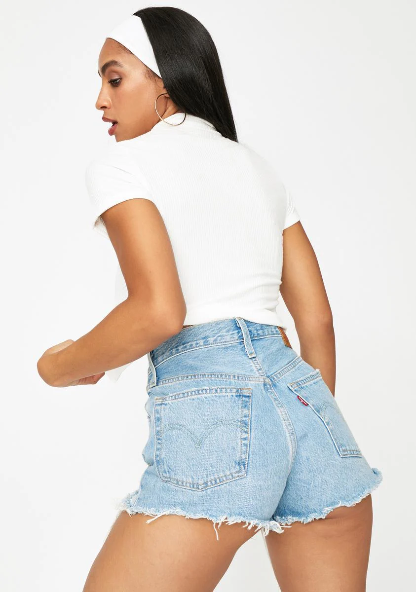 Ivory Could've Been U Front Tie Crop Tee - Image 4
