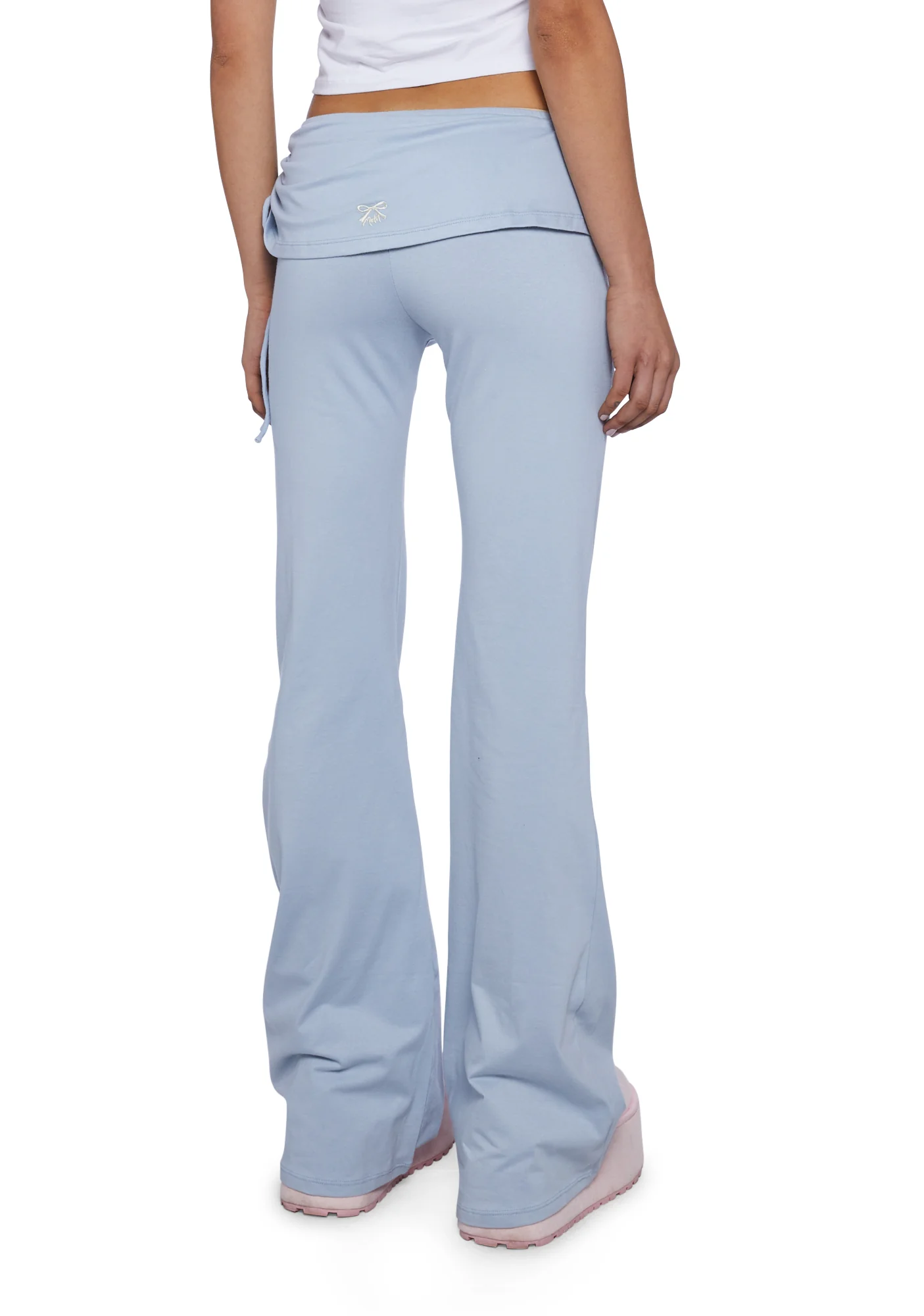 Jacie Jersey Flare Trousers - Image 4