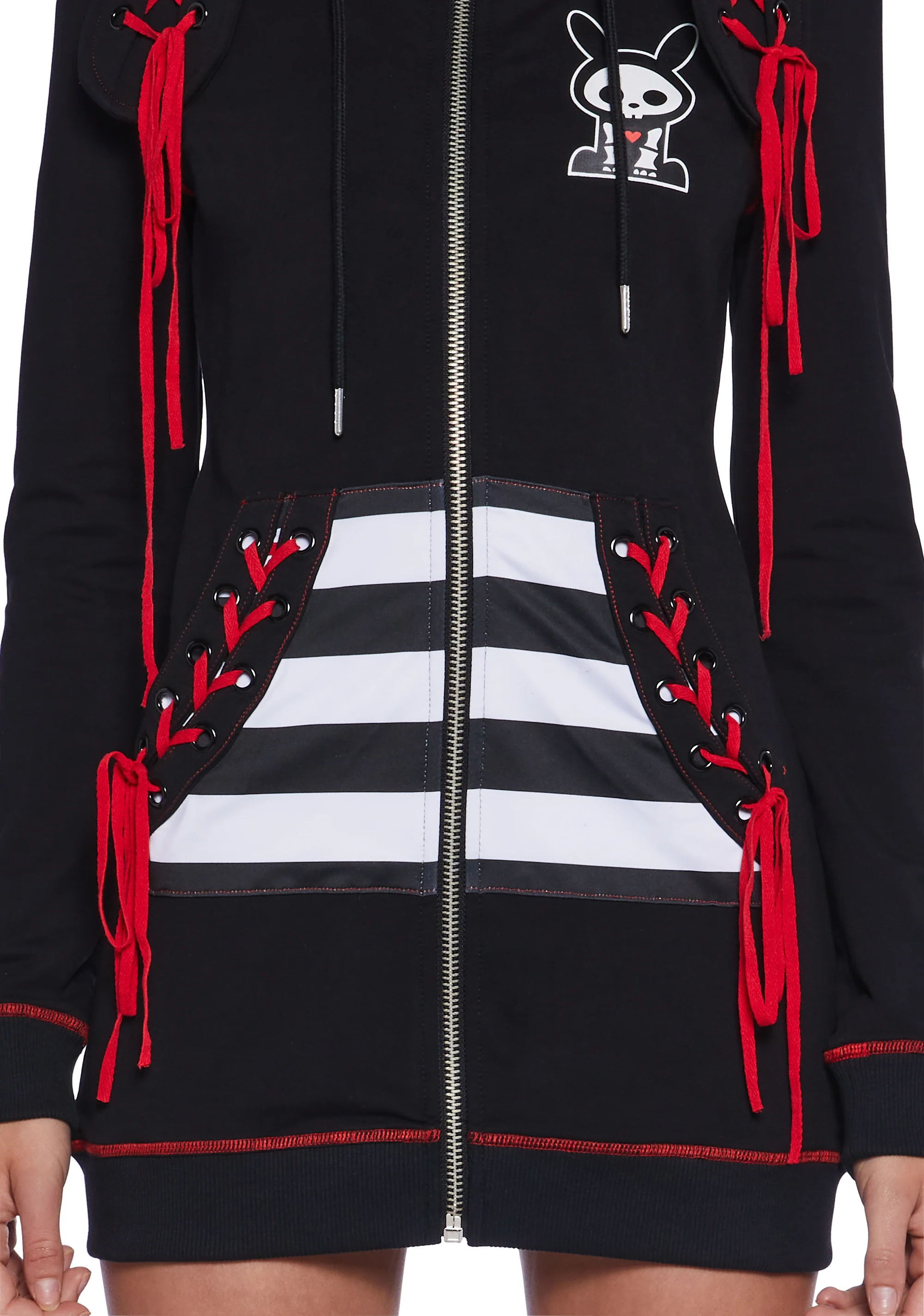 Jack Zip-Up Hoodie Dress - Image 6