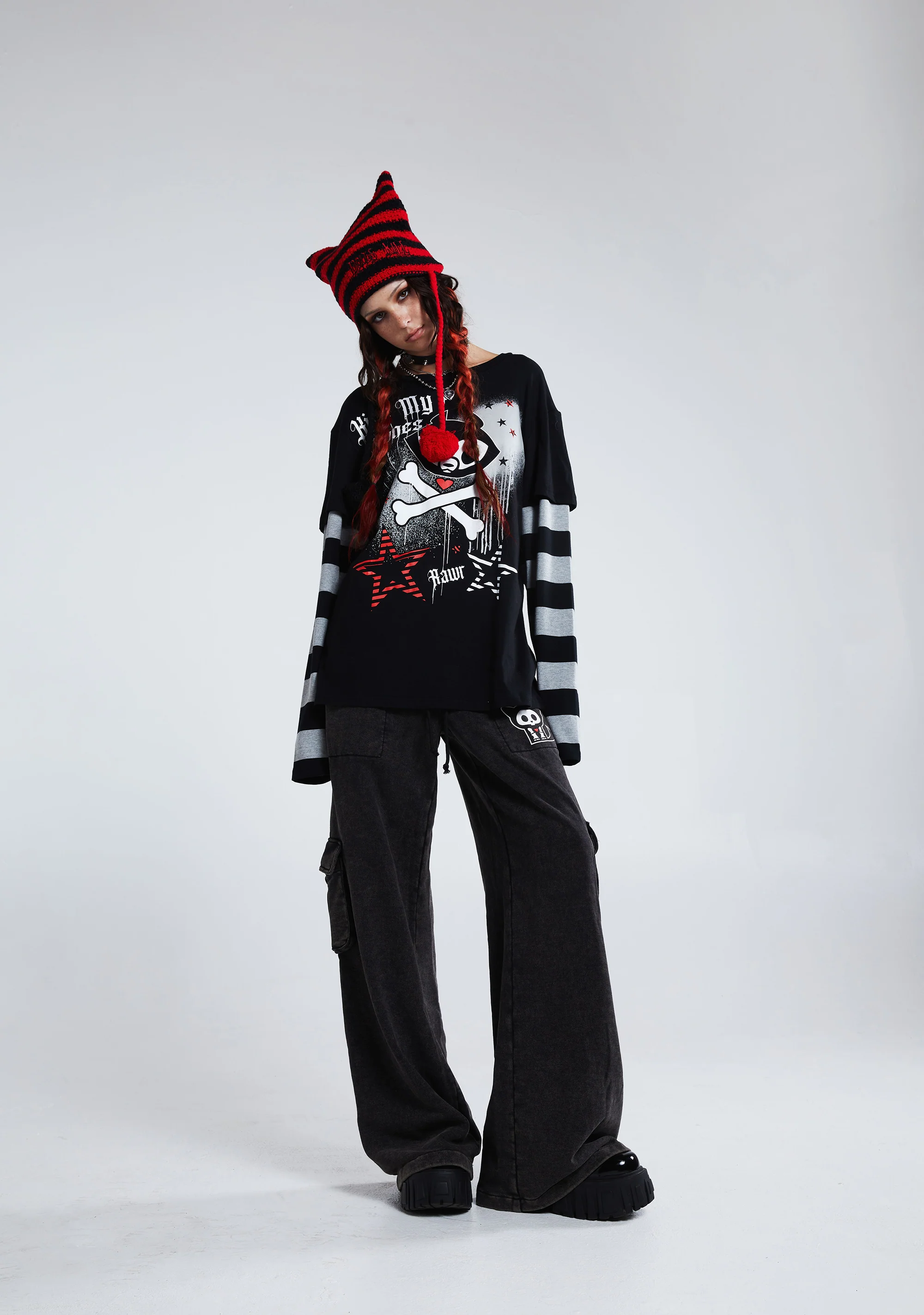 Jae Graphic Long Sleeve Top - Image 6