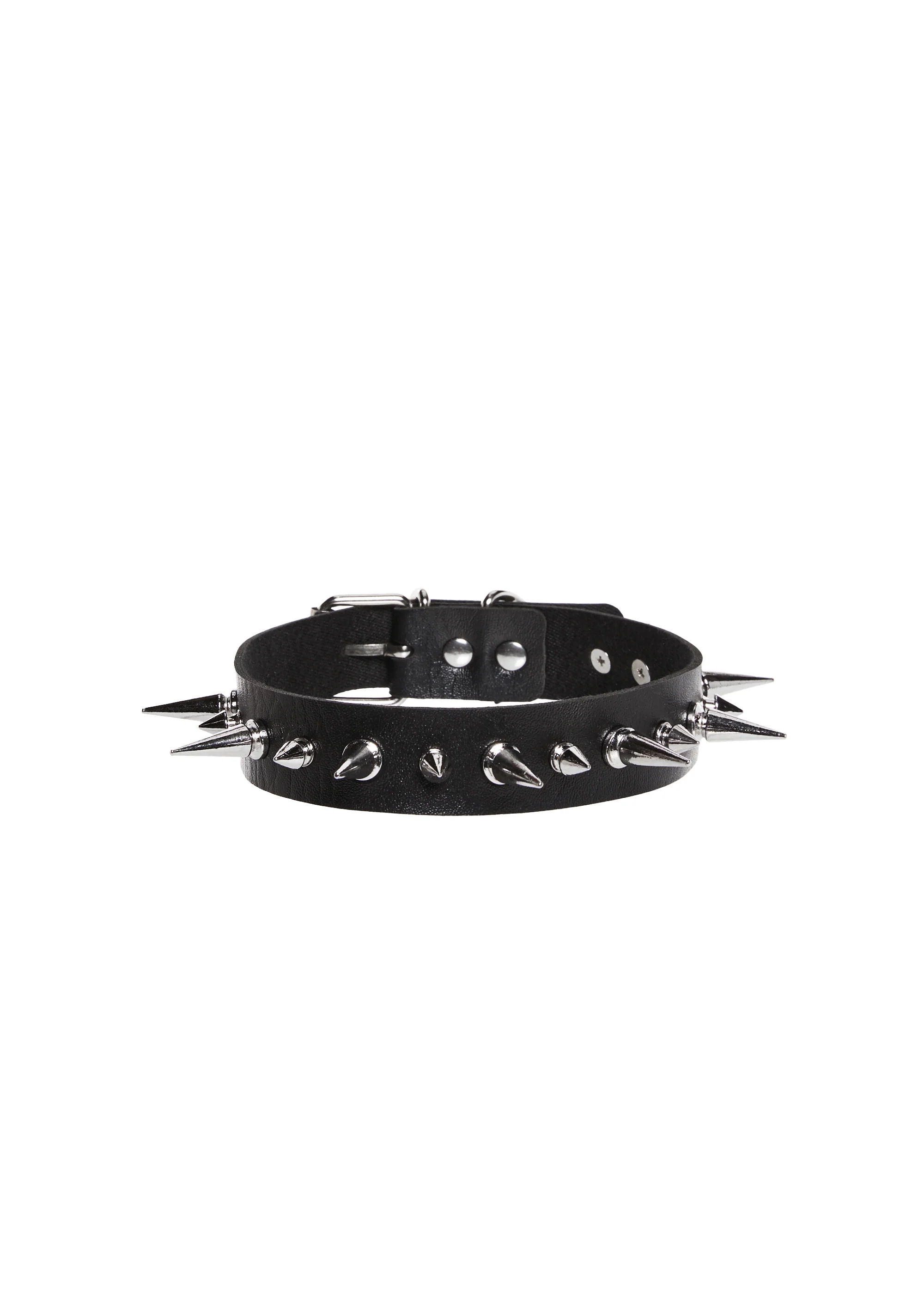 Jagged Edges Spiked Choker - Image 3