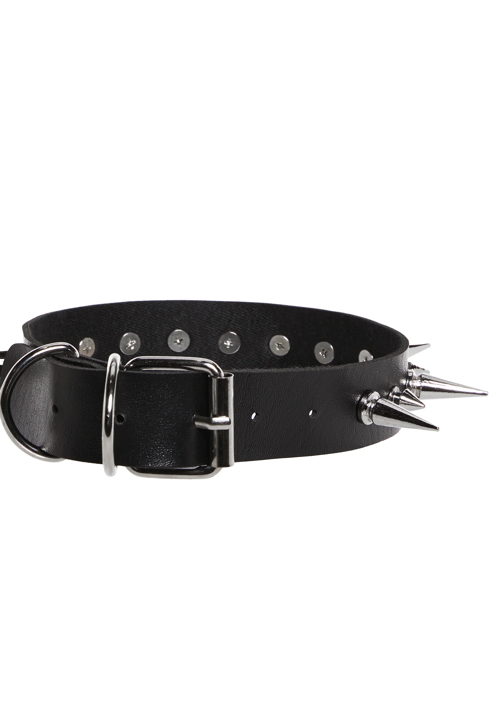 Jagged Edges Spiked Choker - Image 4