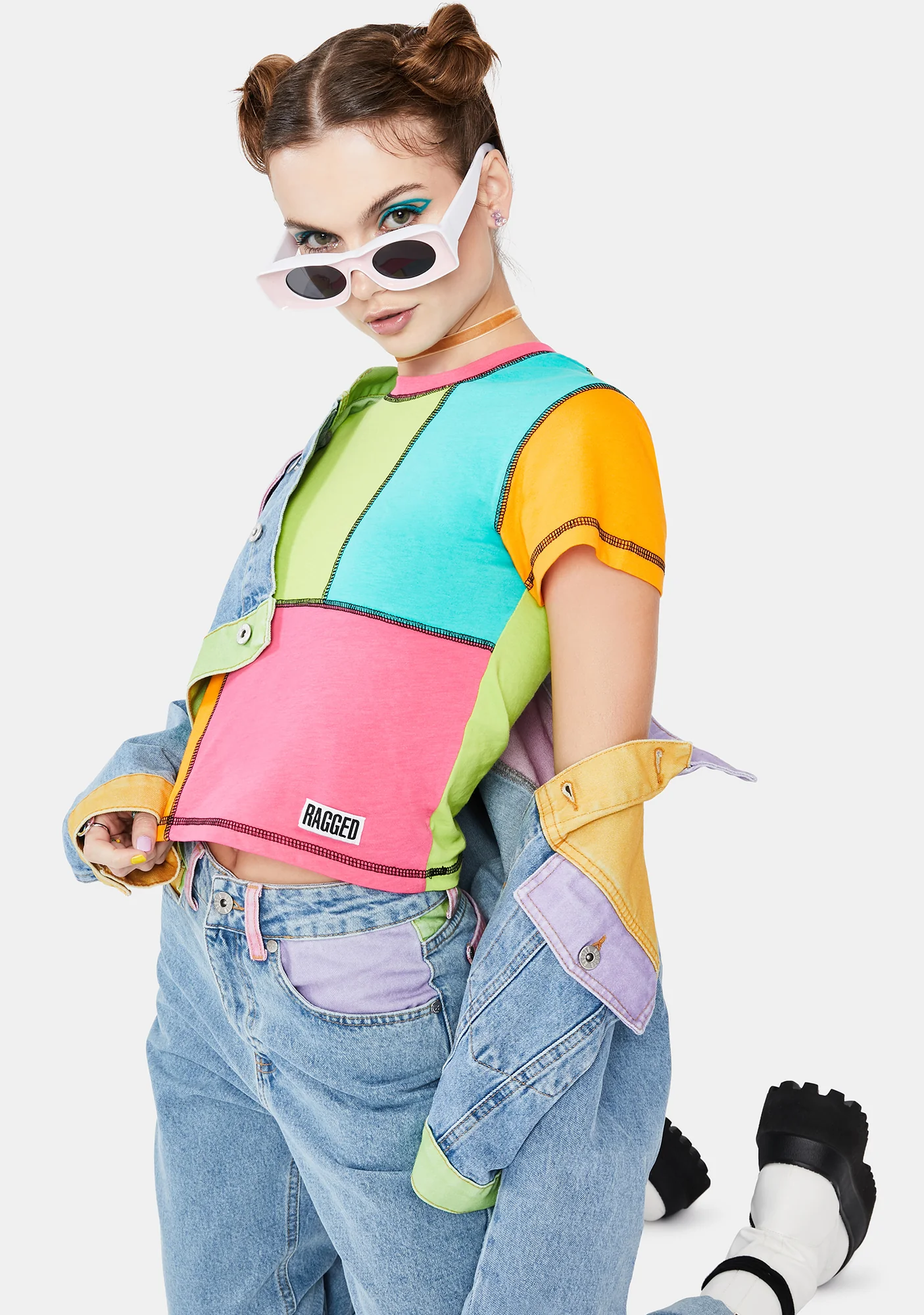 Jam Colorblock Short Sleeve Tee - Image 2