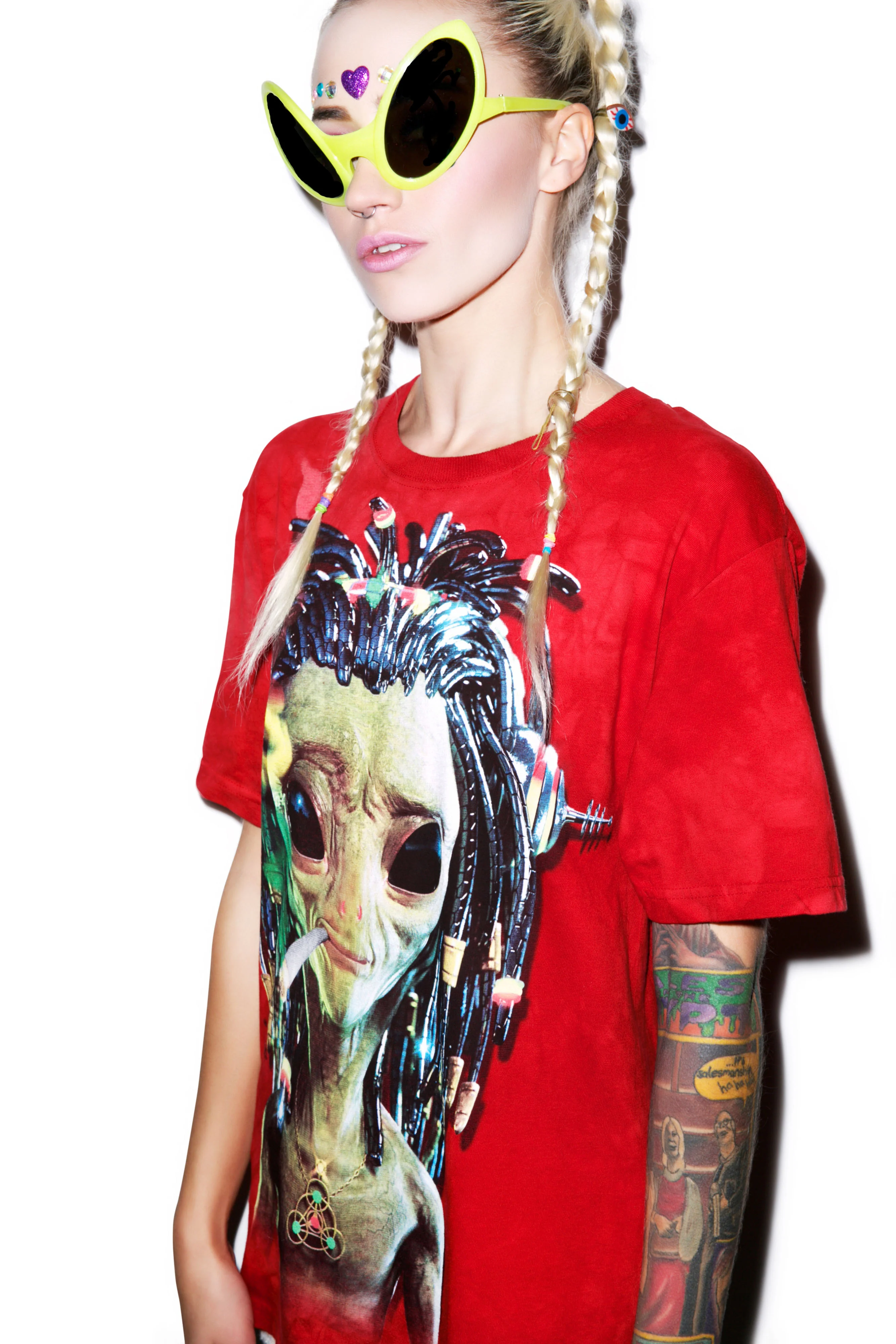 Jammin' Alien Tee - Image 4