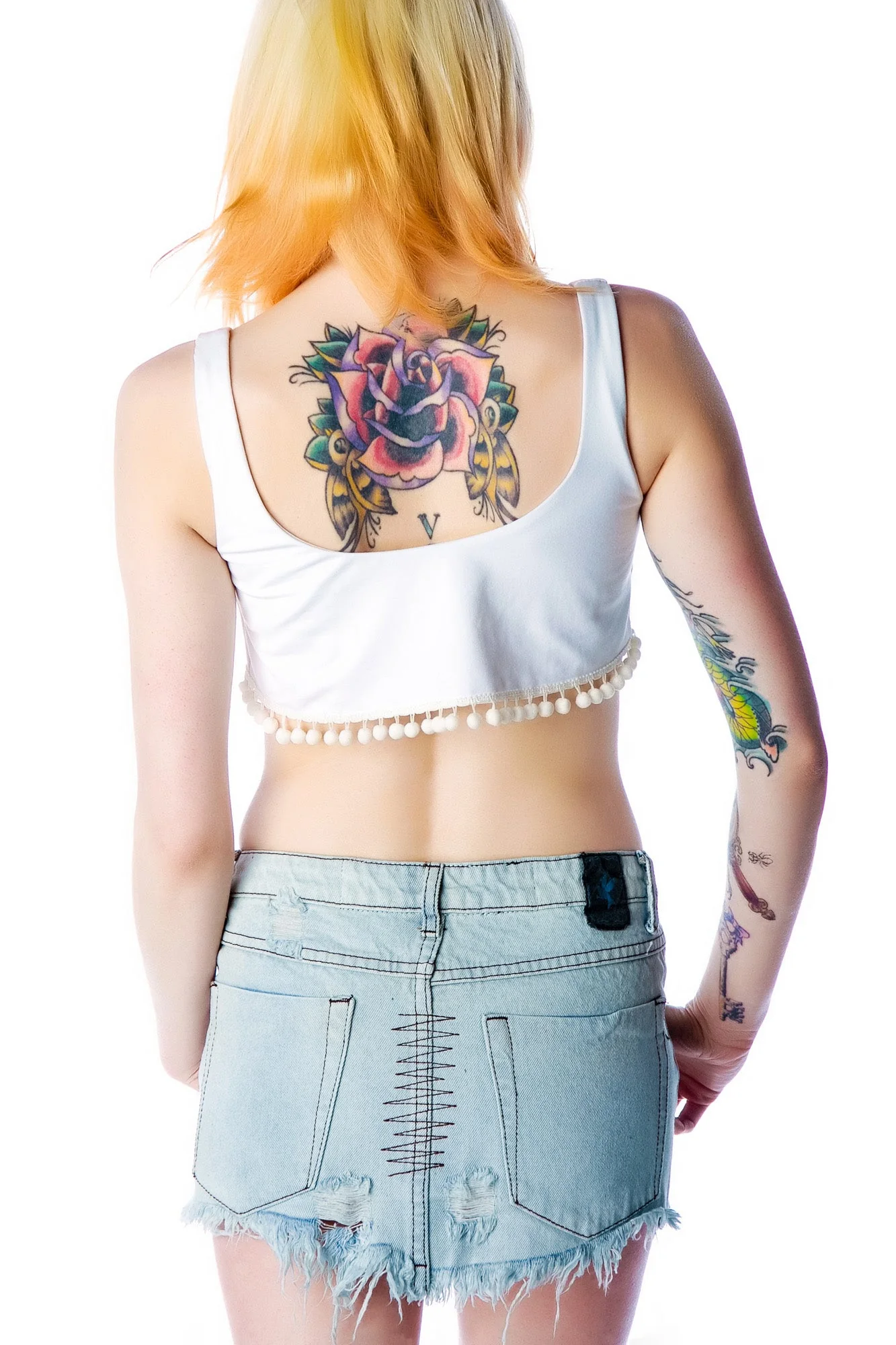 Jax Mini Skirt - Light Blue - Image 3