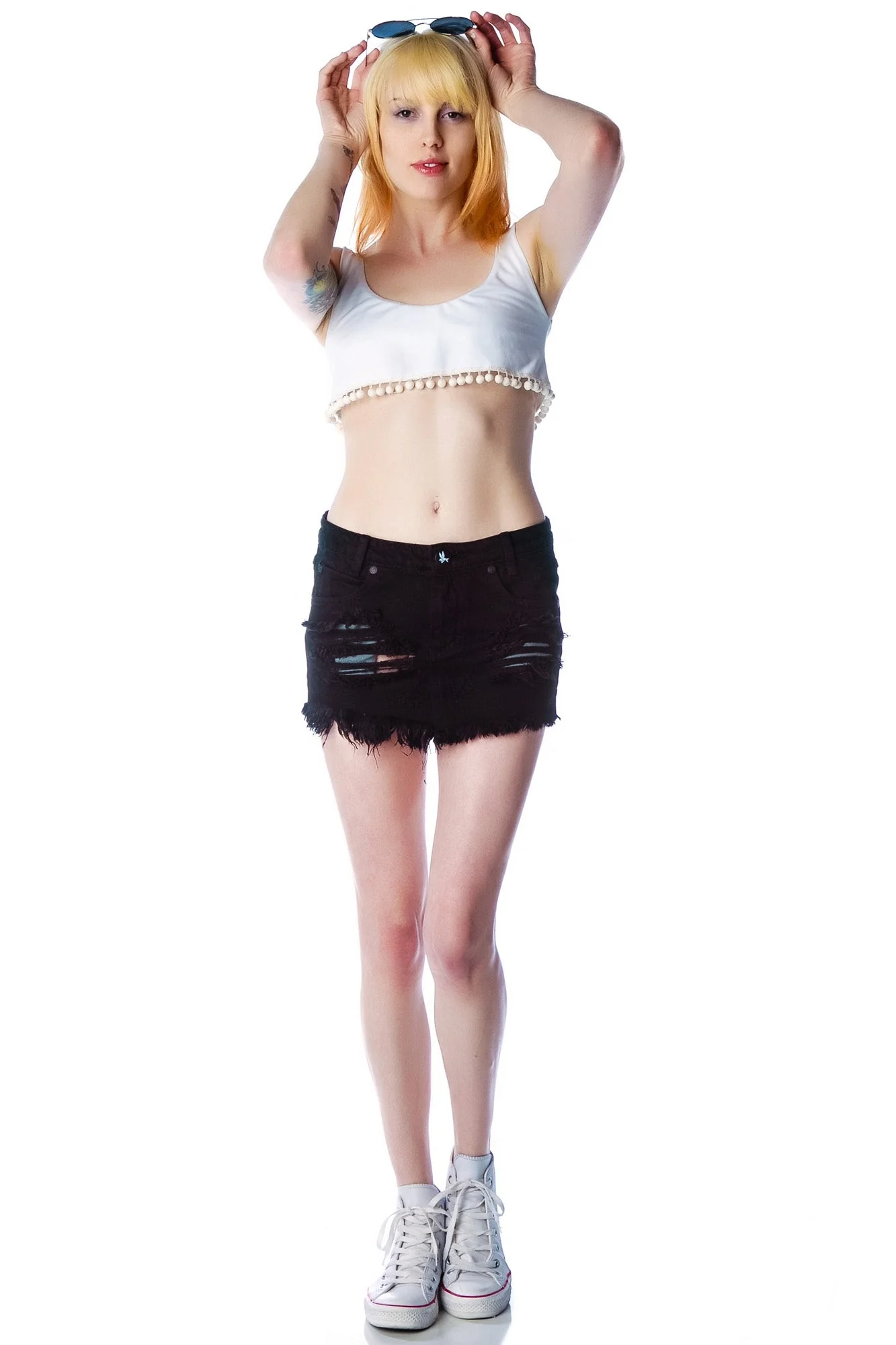 Jax Mini Skirt - Off White - Image 13