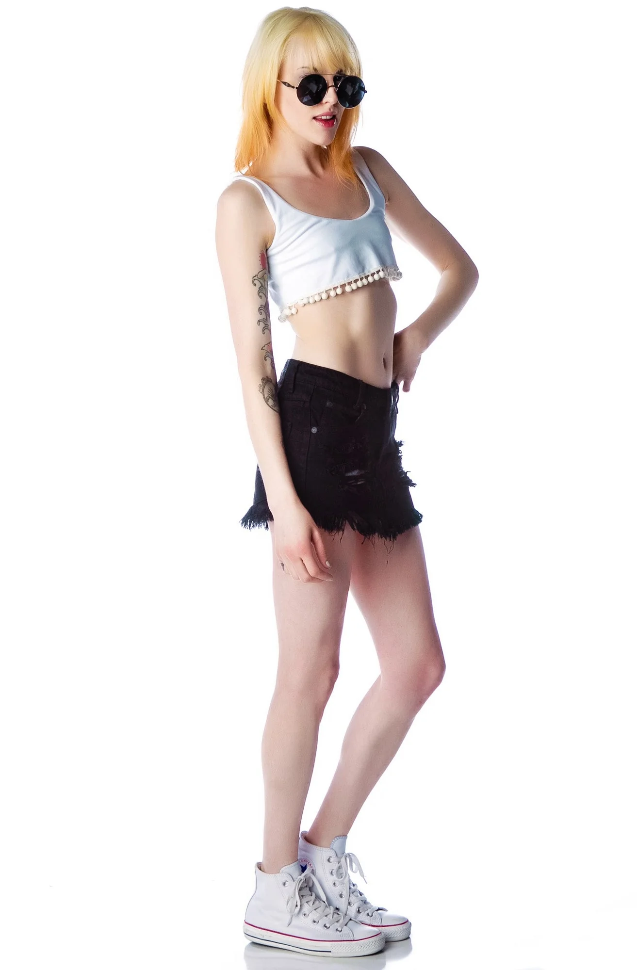Jax Mini Skirt - Off White - Image 14