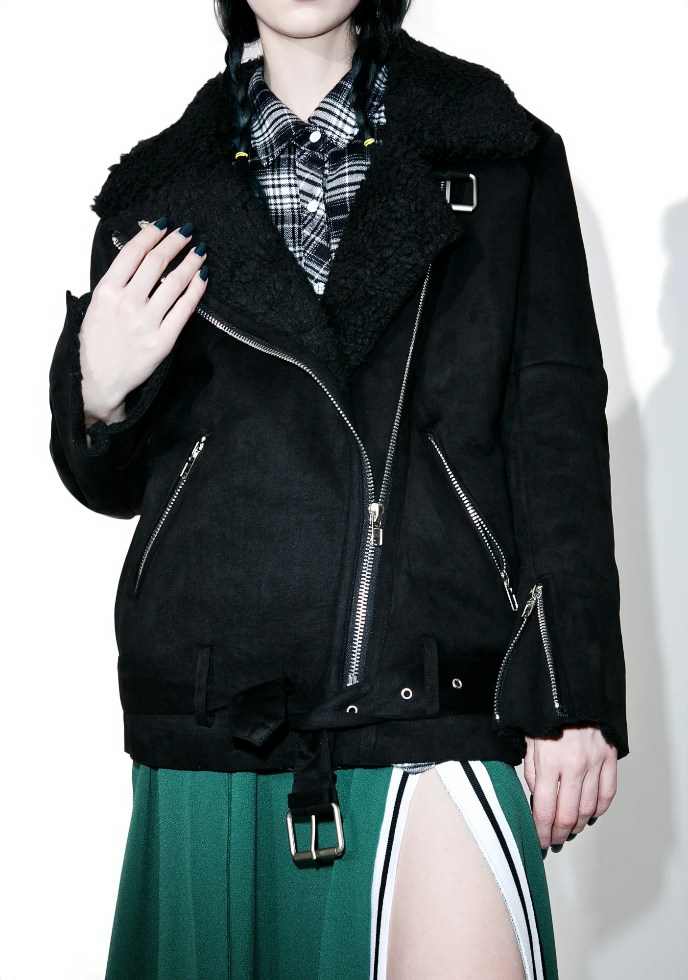 Jayden Faux Shearling Jacket - Image 2