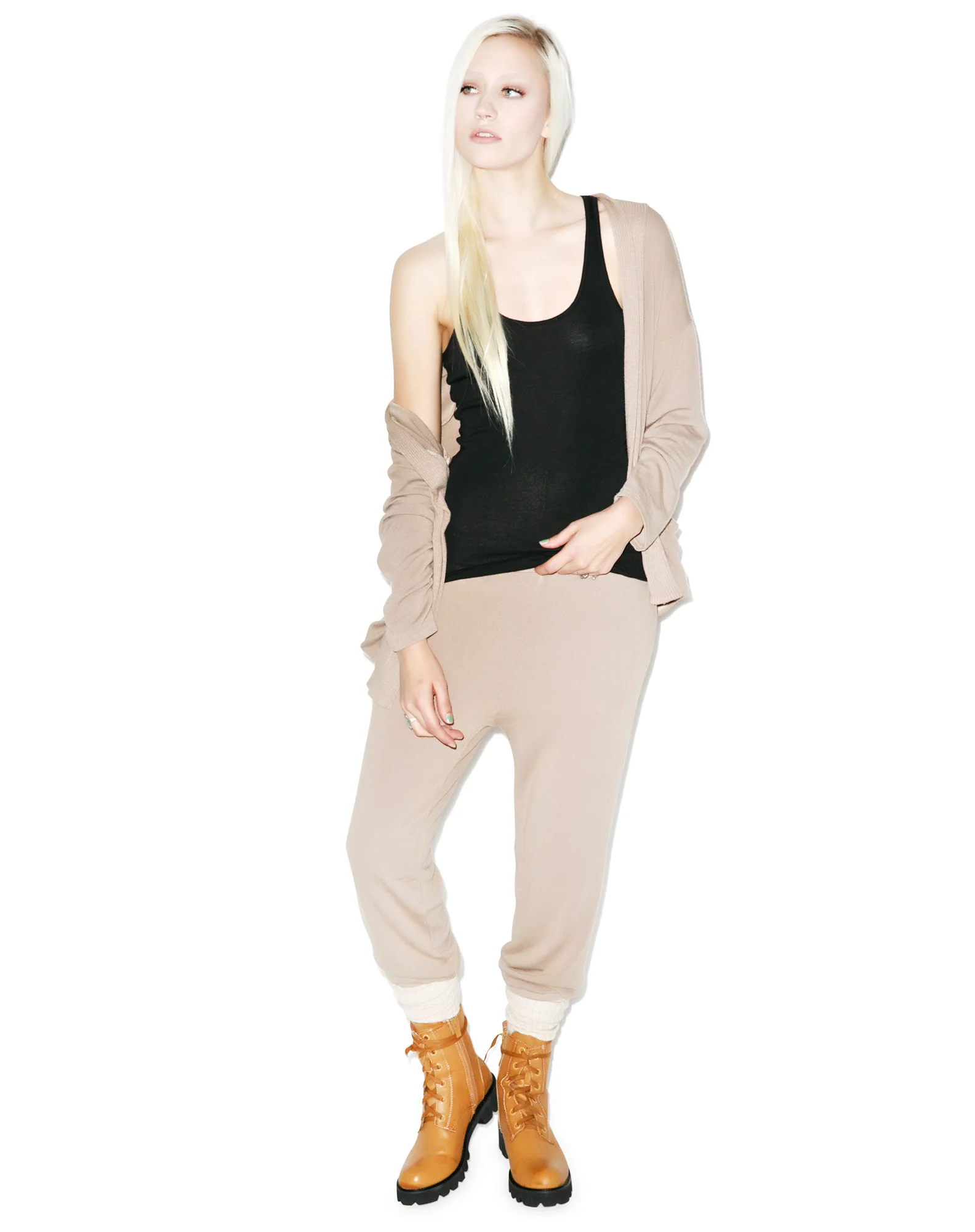 Jen Ribbed Tank Top - Image 8