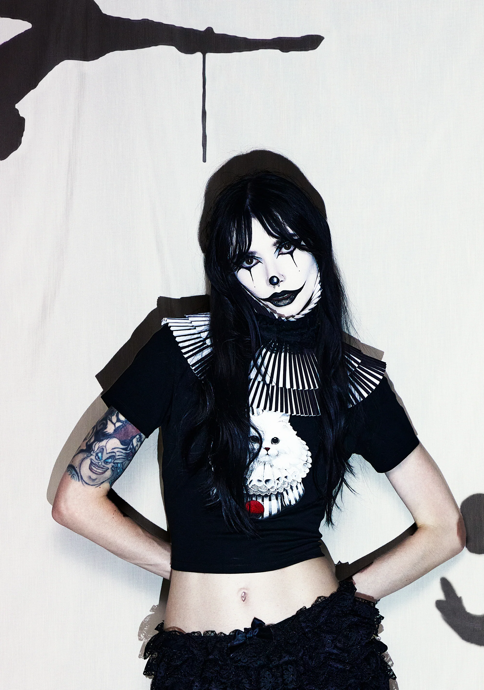 Jester Cat Baby Tee - Image 6