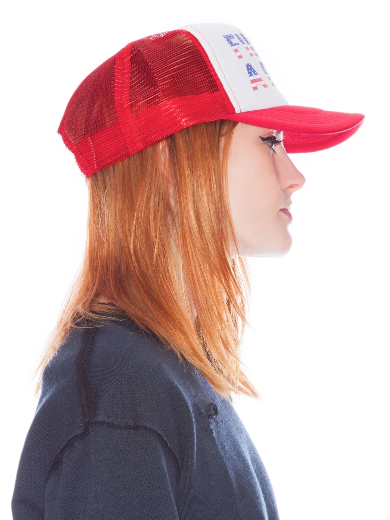 Jill Screenprinted Cap - Black - Image 6