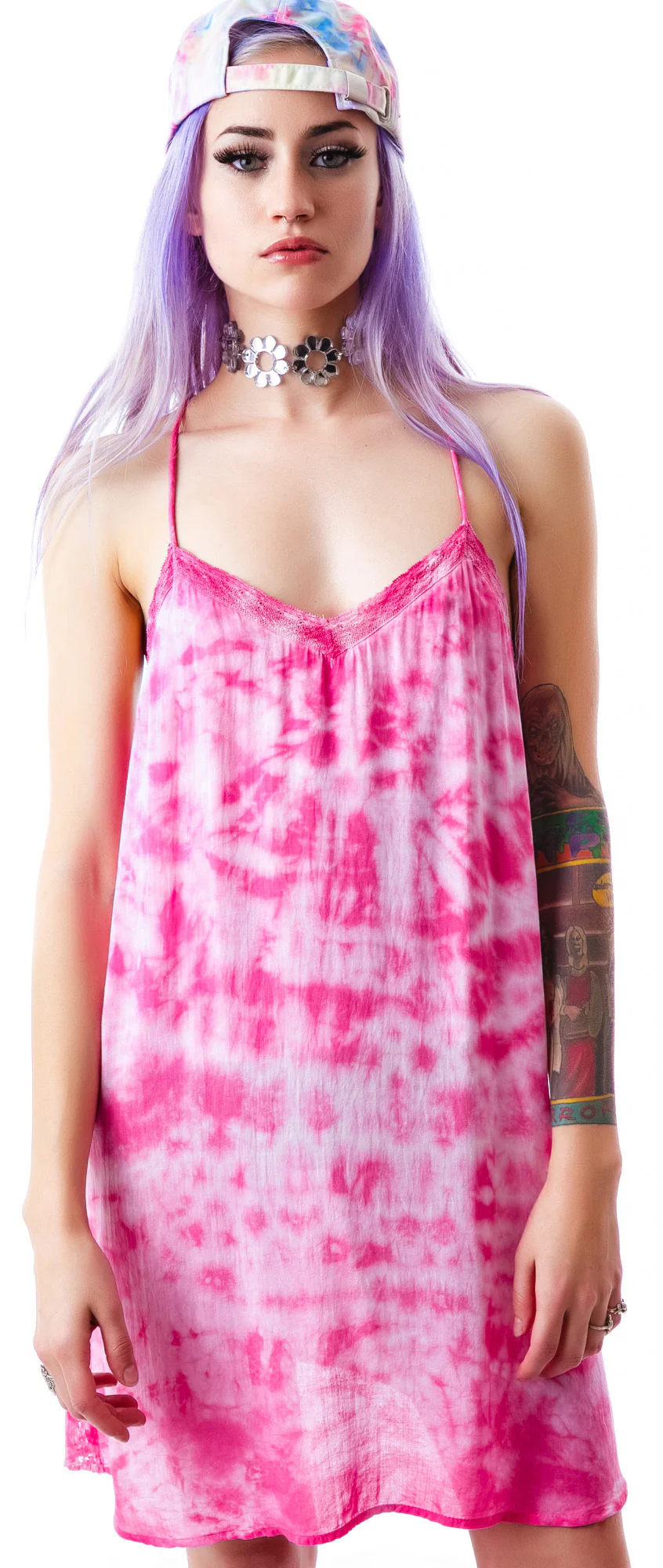 Joplin Tie Dye Slip Dress - Image 2