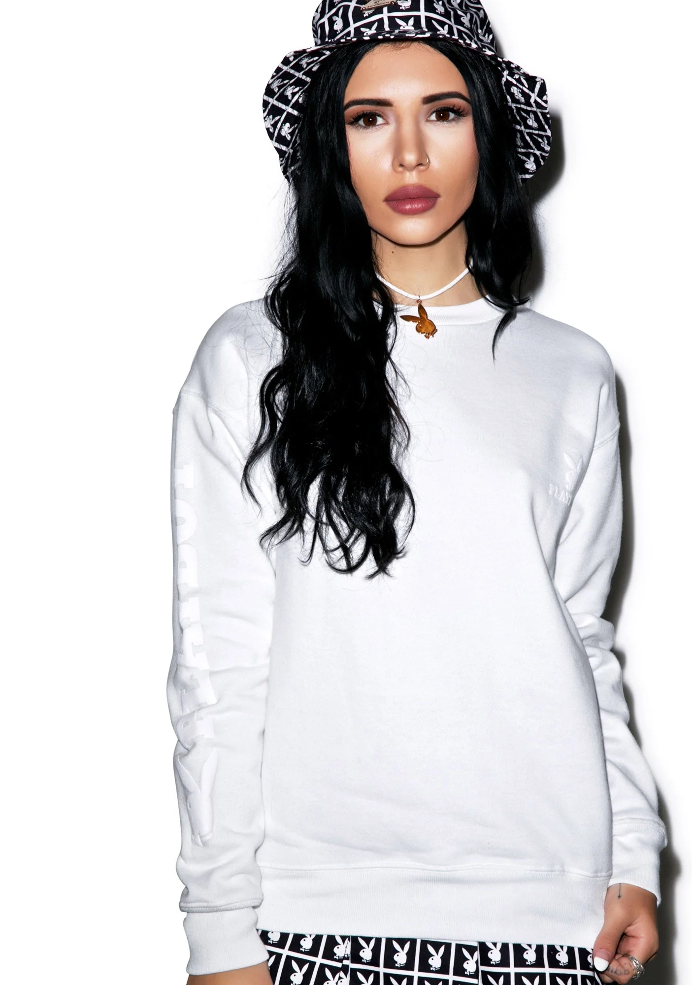 Joyrich X Playboy Knit Crew - Off White - Image 12