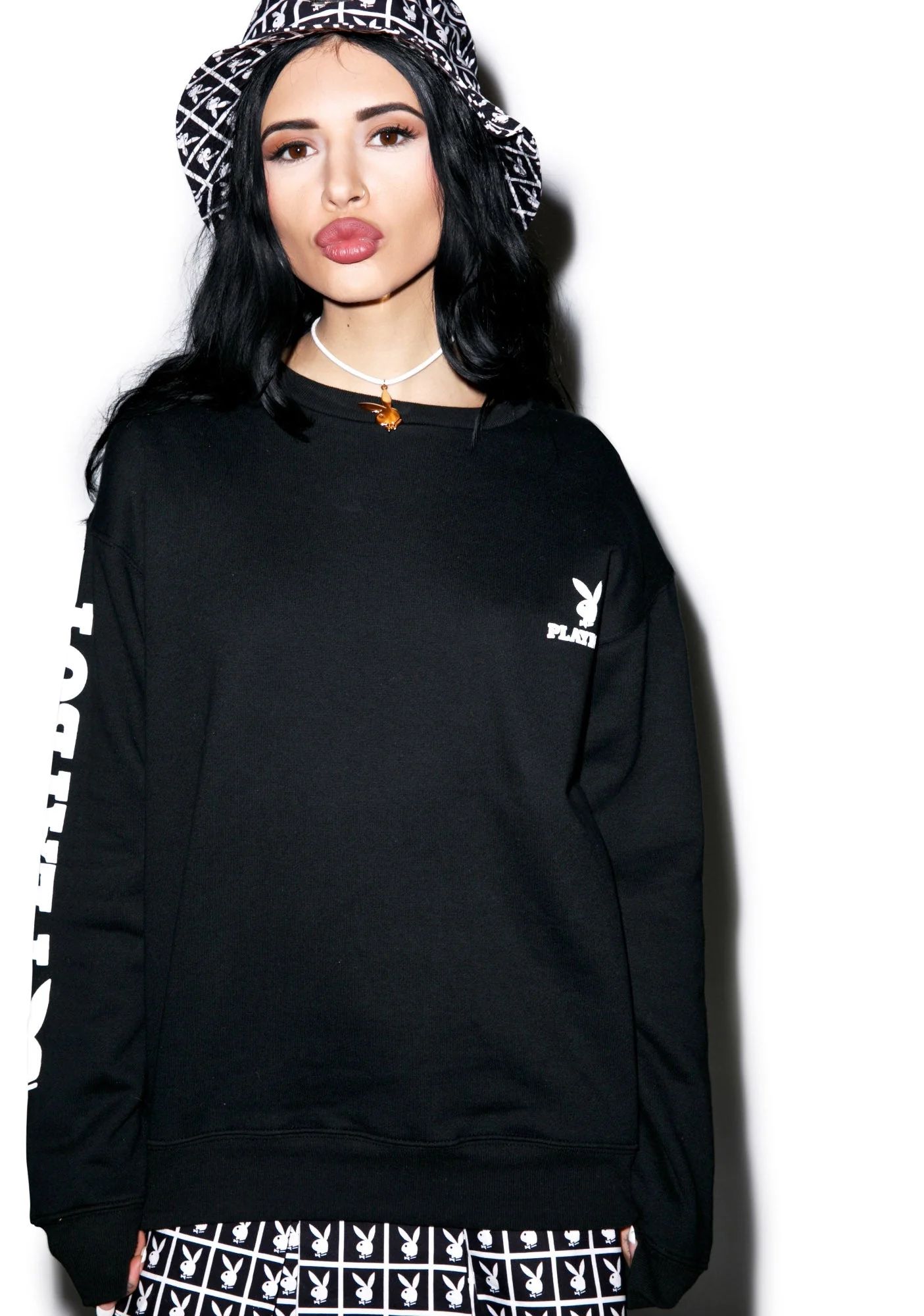 Joyrich X Playboy Knit Crew - Off White - Image 3