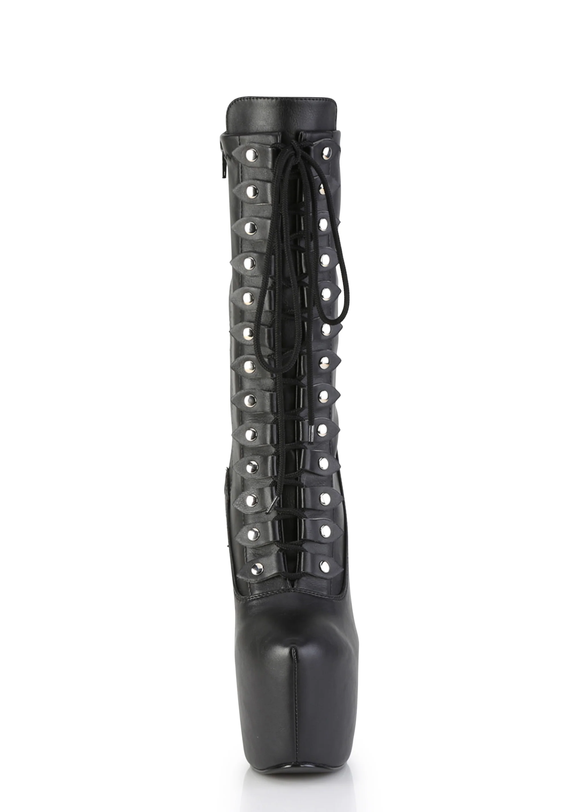 Jubilant-1048 Platform Mid-Calf Boots-Black PU - Image 2