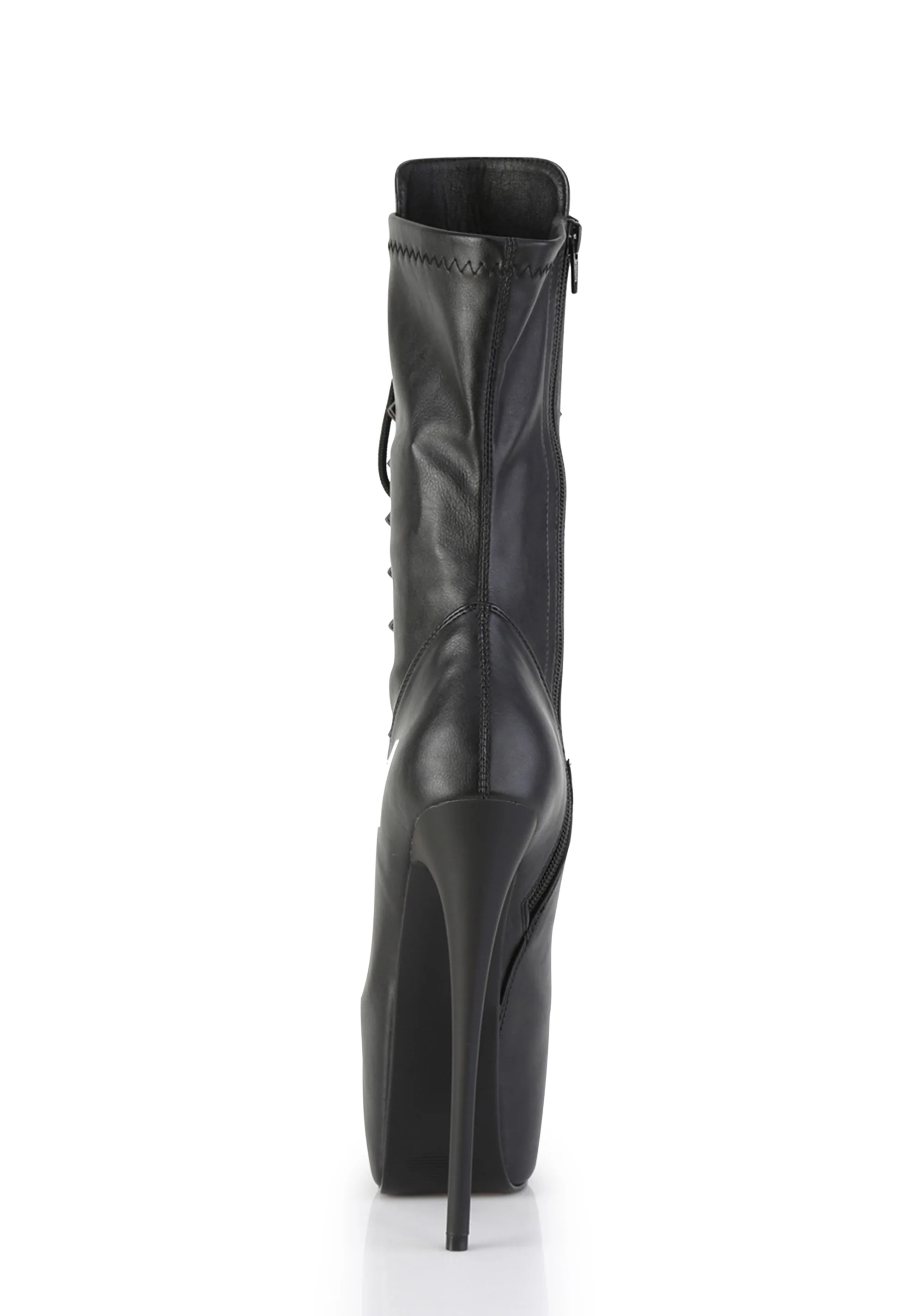 Jubilant-1048 Platform Mid-Calf Boots-Black PU - Image 5