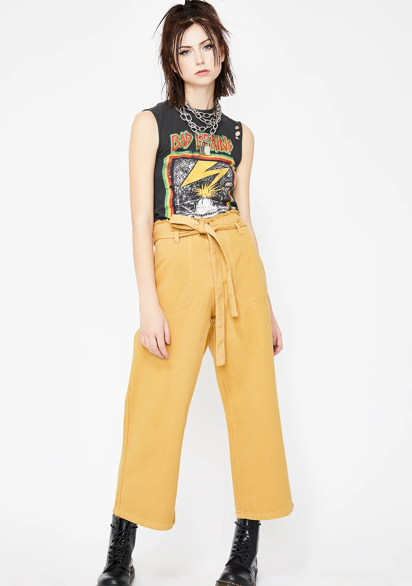 Juiced No Quitting Tie Waist Jeans - Image 2
