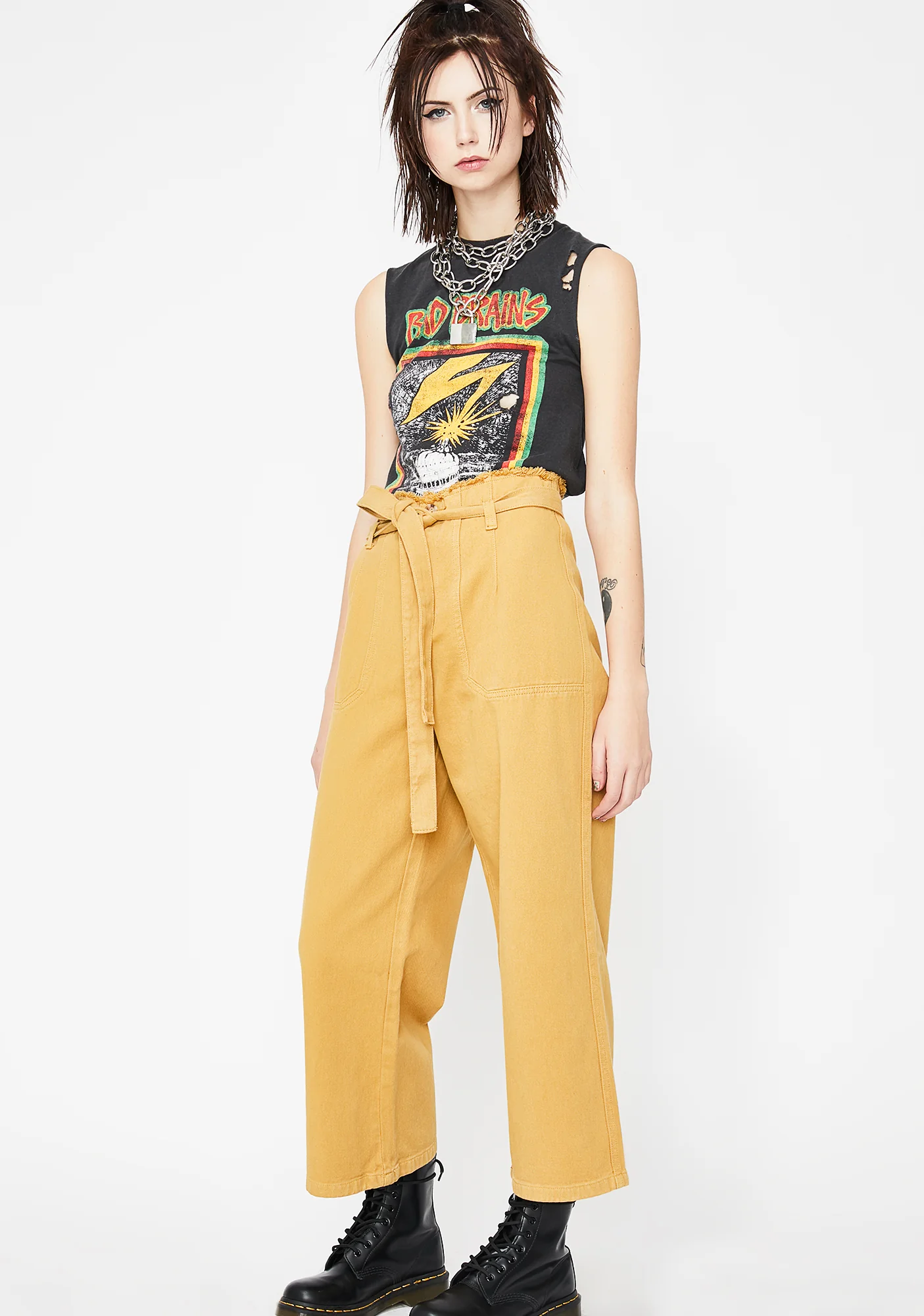 Juiced No Quitting Tie Waist Jeans - Image 3
