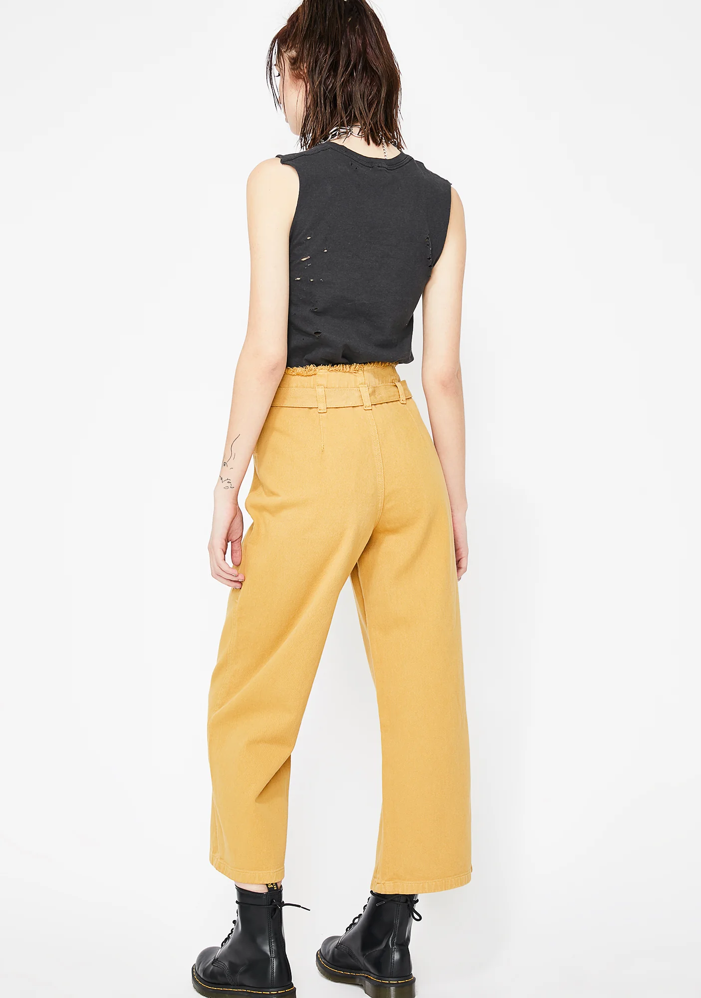 Juiced No Quitting Tie Waist Jeans - Image 4