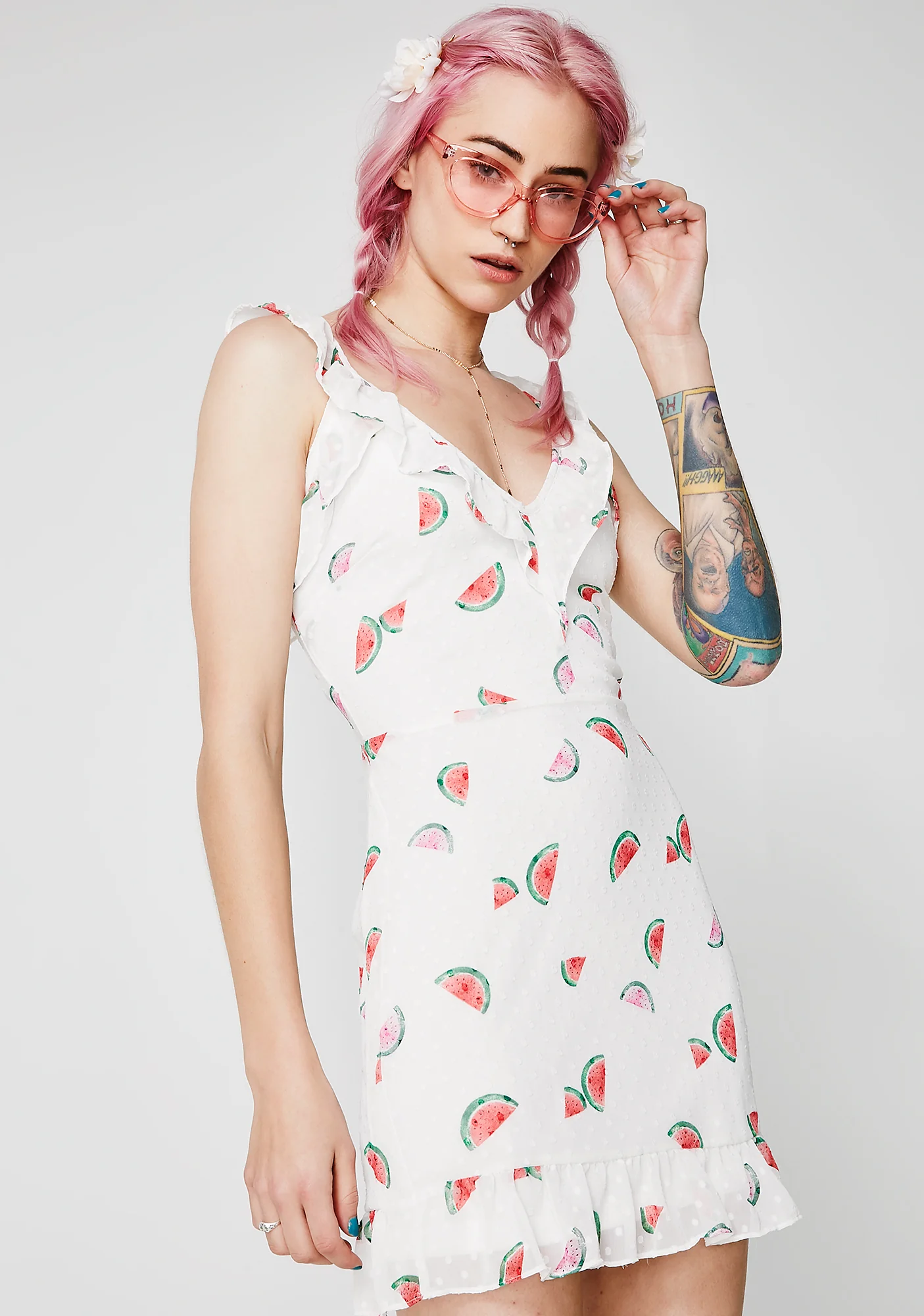 Juicy Watahmelon Mini Dress - Image 2