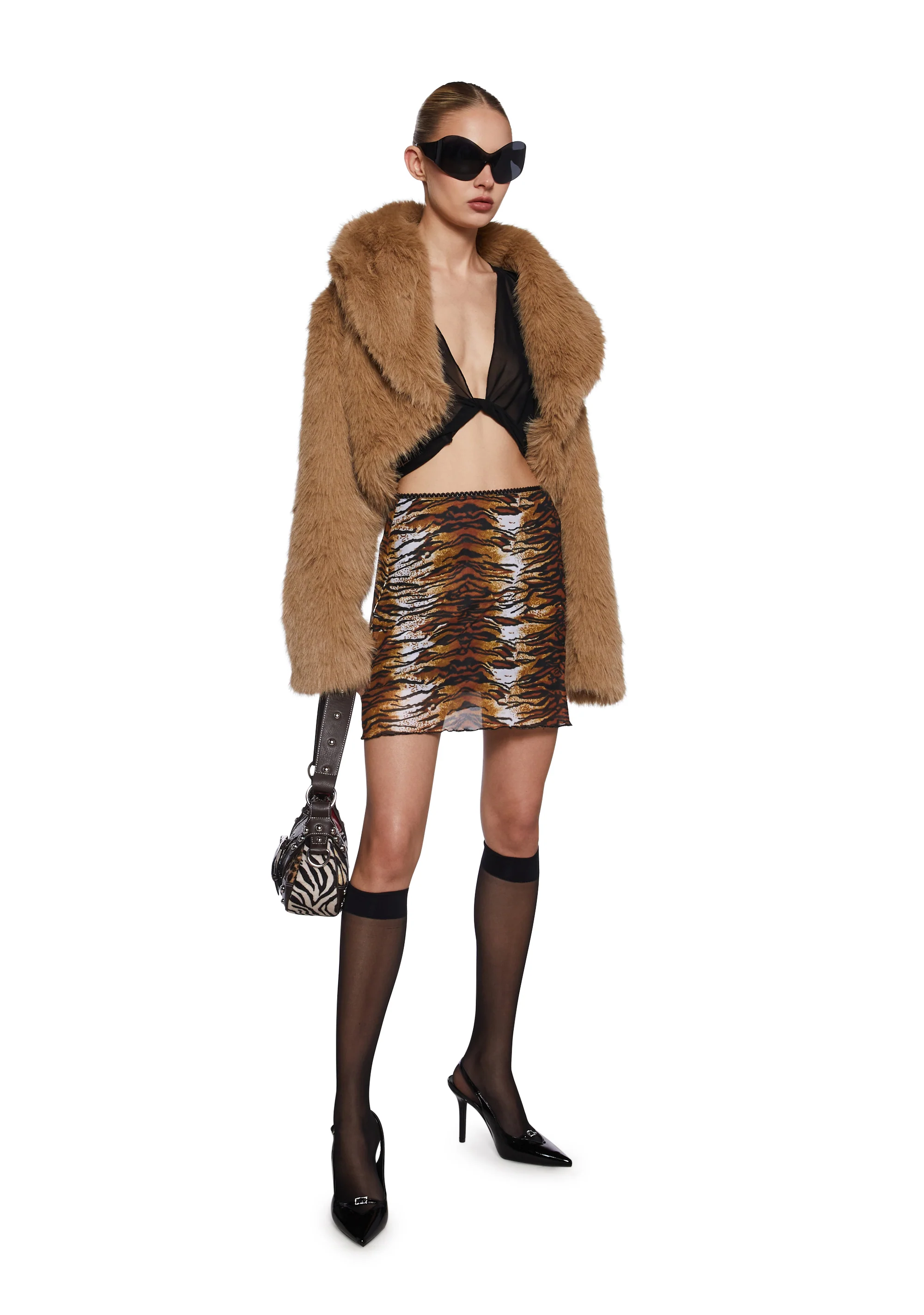 Jungle Club Mesh Skirt - Image 2