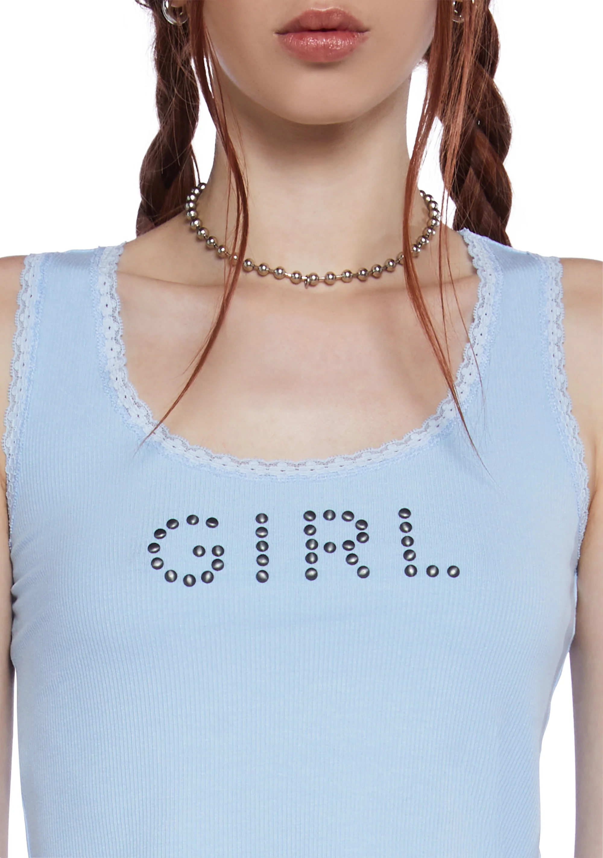 Just A Girl Tank Top - Image 5