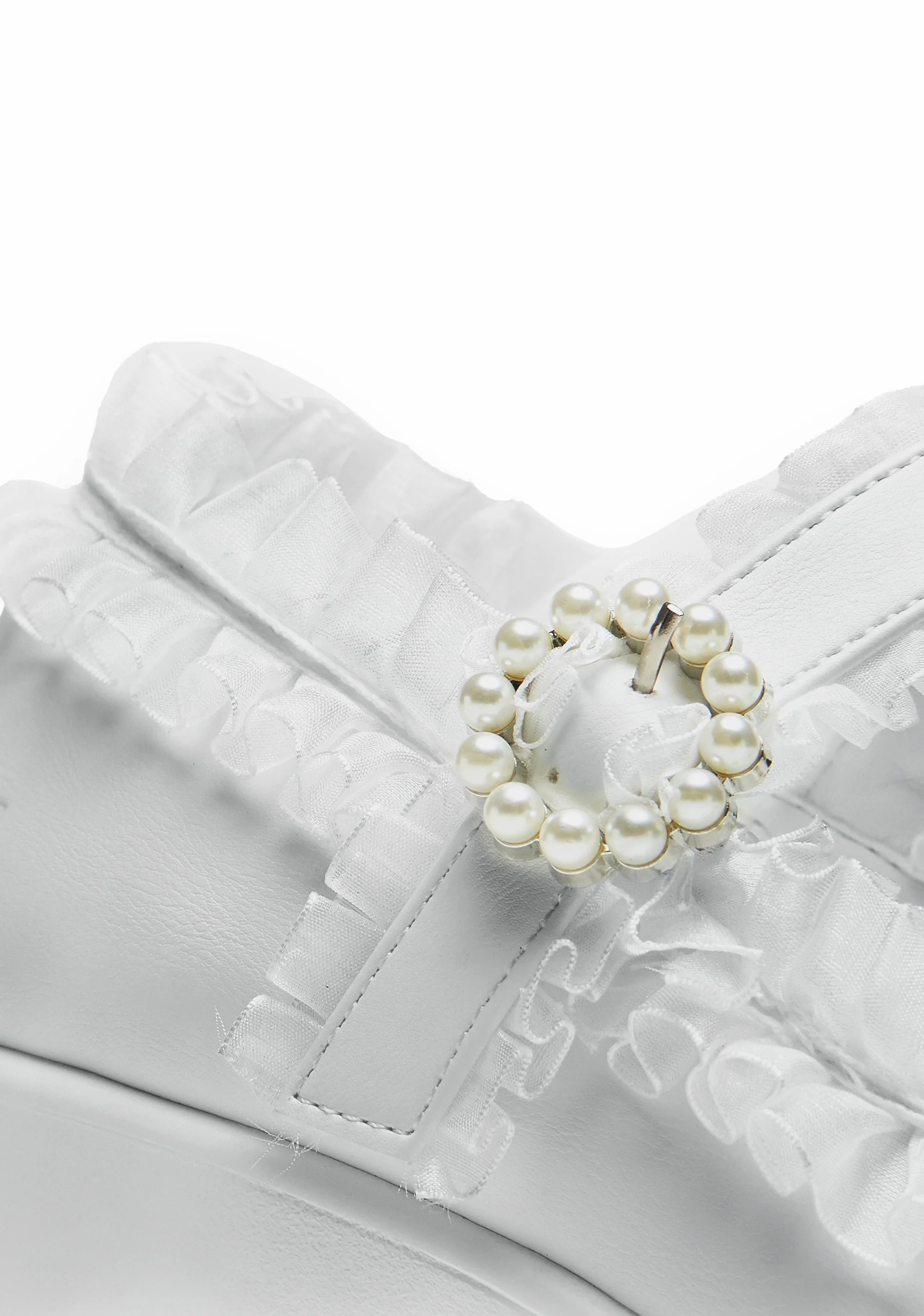 ‘ Porcelain Delights Edition’ Tira Ruffle Mary Janes - Image 6